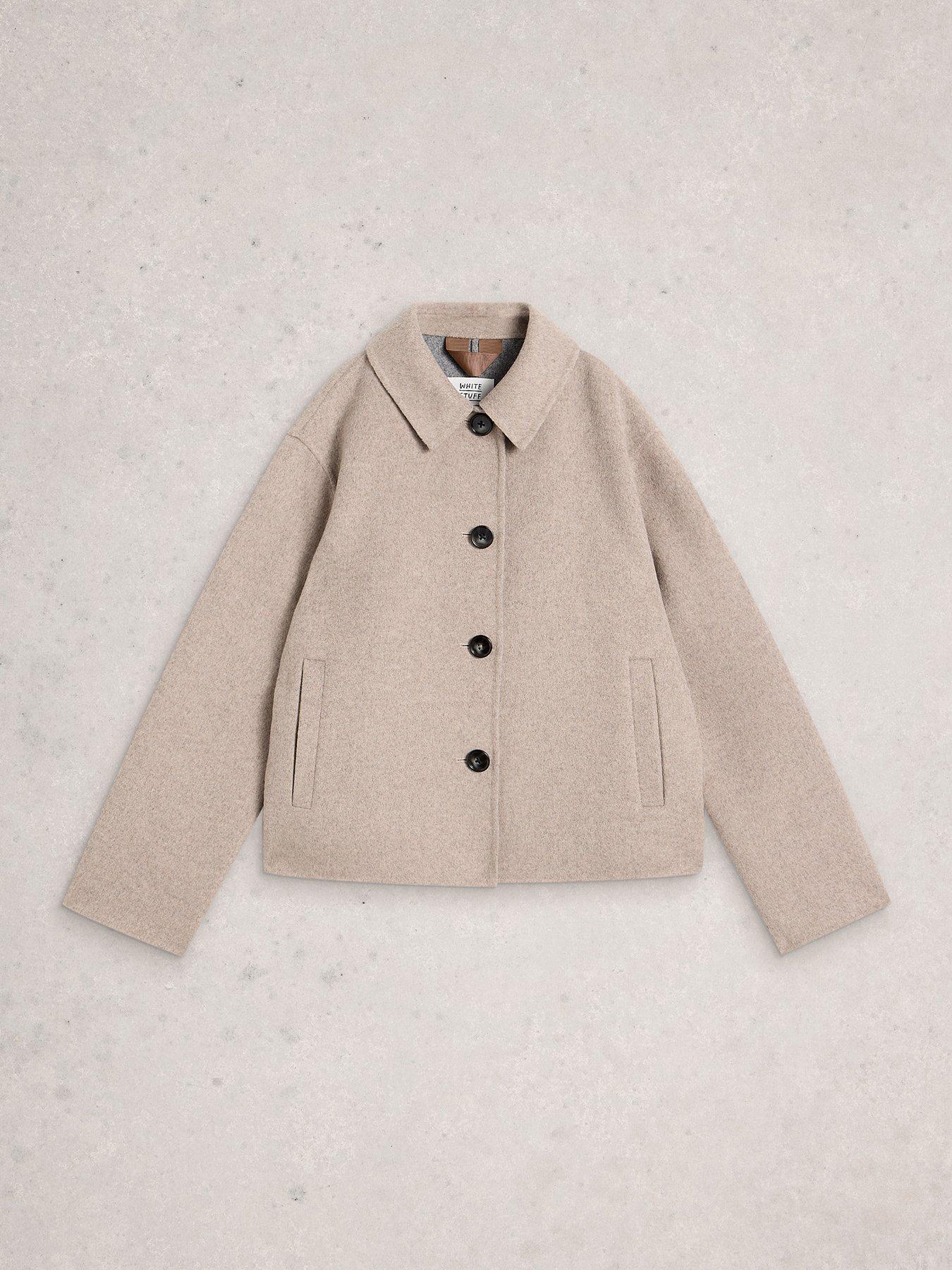Image 5 of 6 of White Stuff Aden Wool Blend Jacket