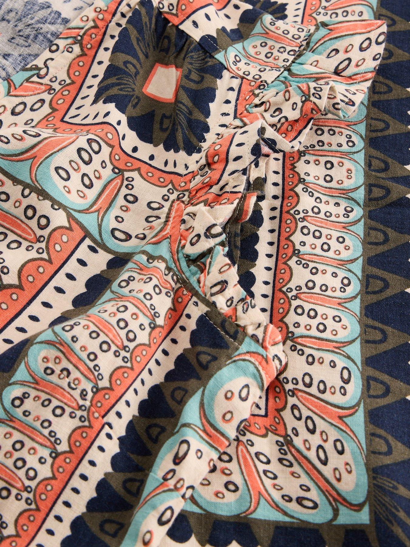 Image 6 of 6 of White Stuff Lorna Linen Blend Maxi Dress
