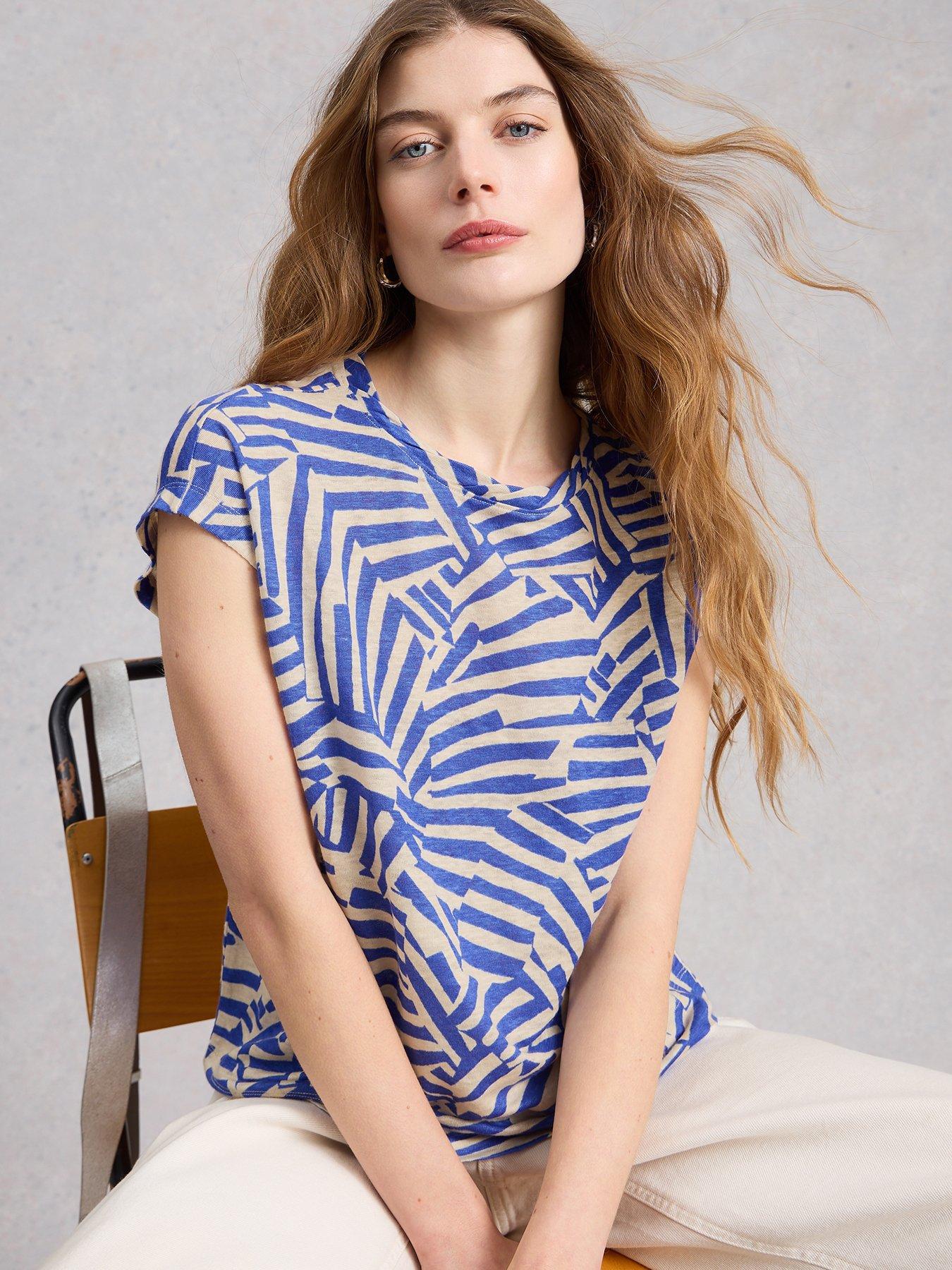 Image 4 of 6 of White Stuff Rowan Linen Tee