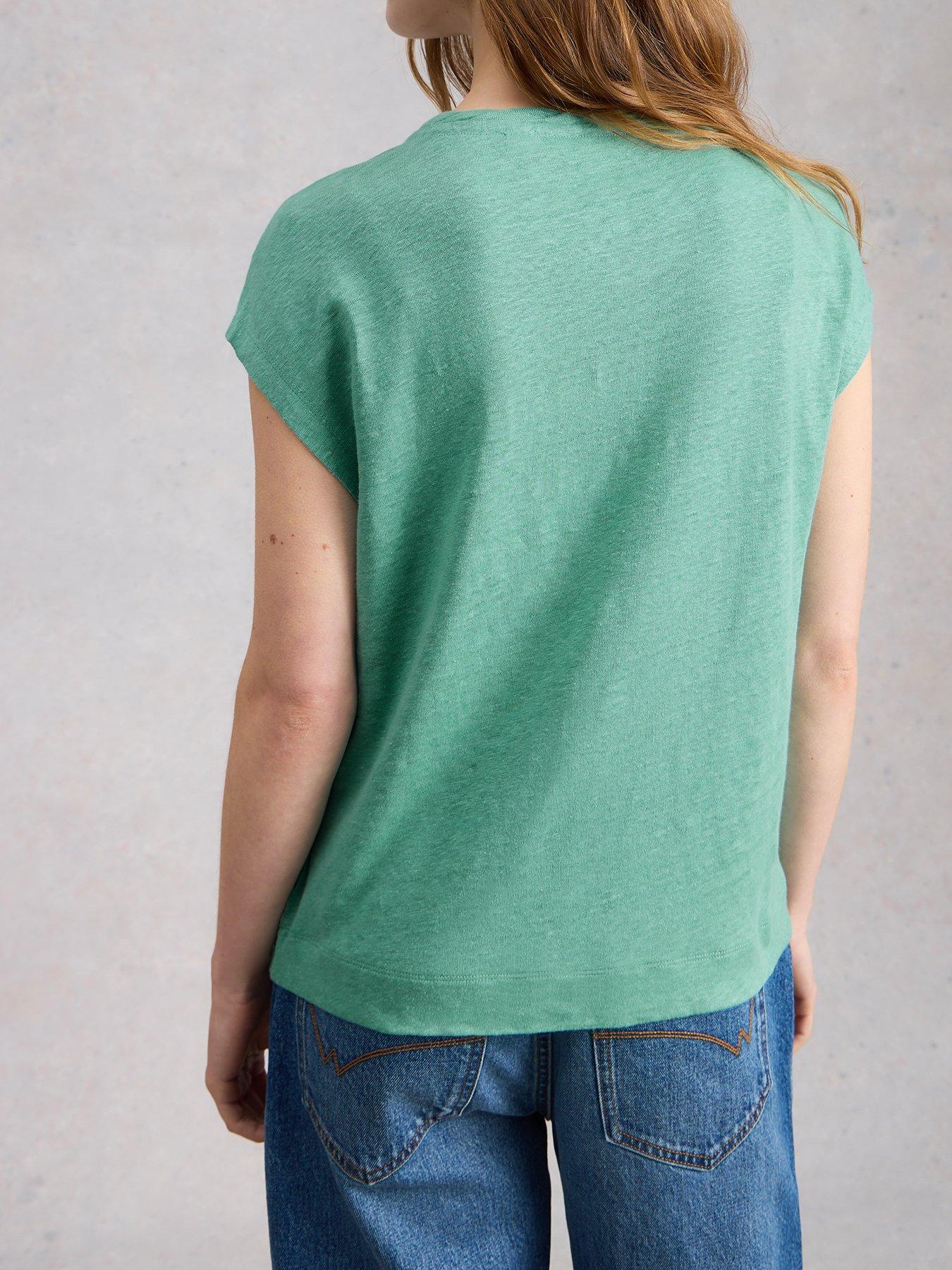 Image 2 of 6 of White Stuff Rowan Linen Tee