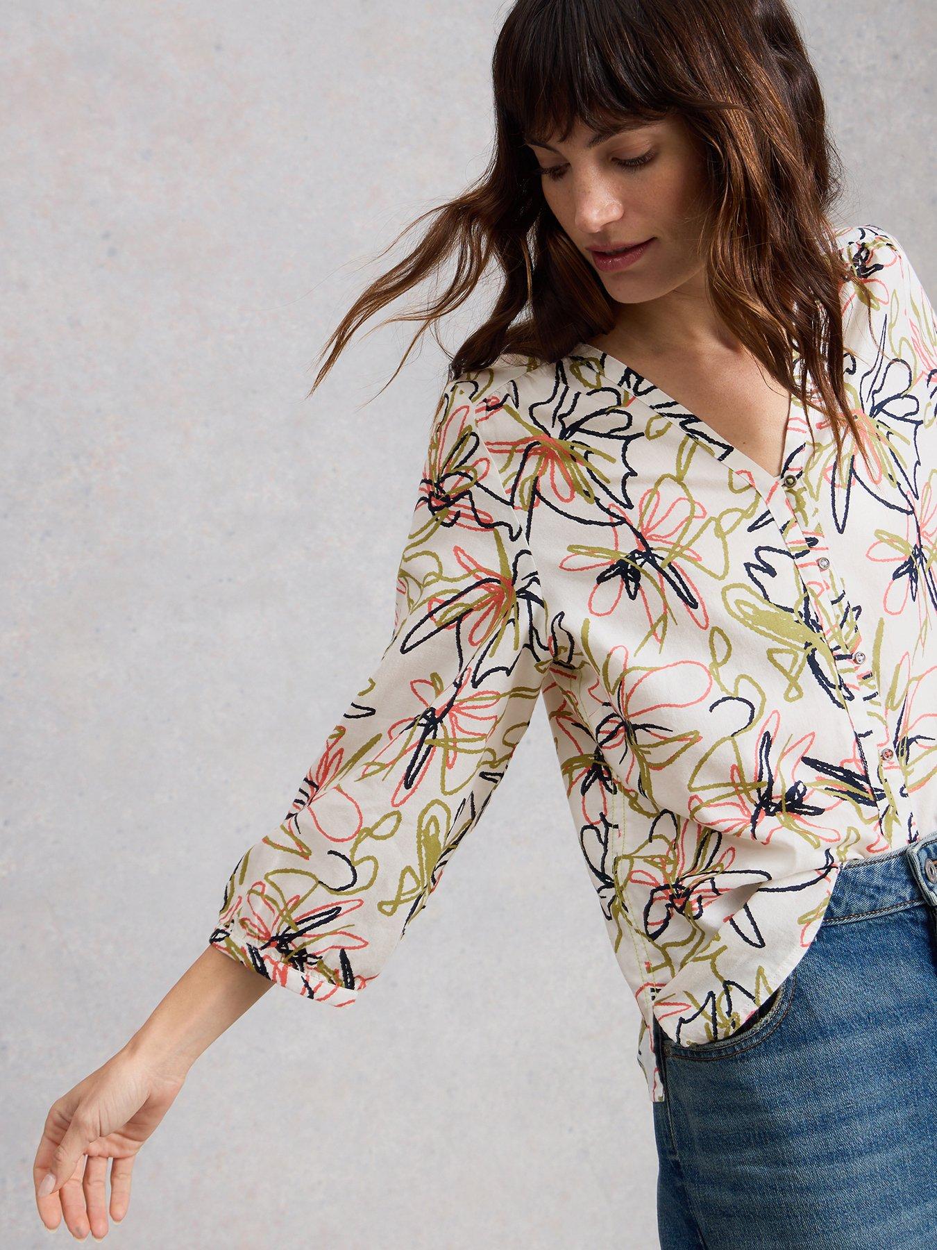 White Stuff Ruby Cotton Top - White