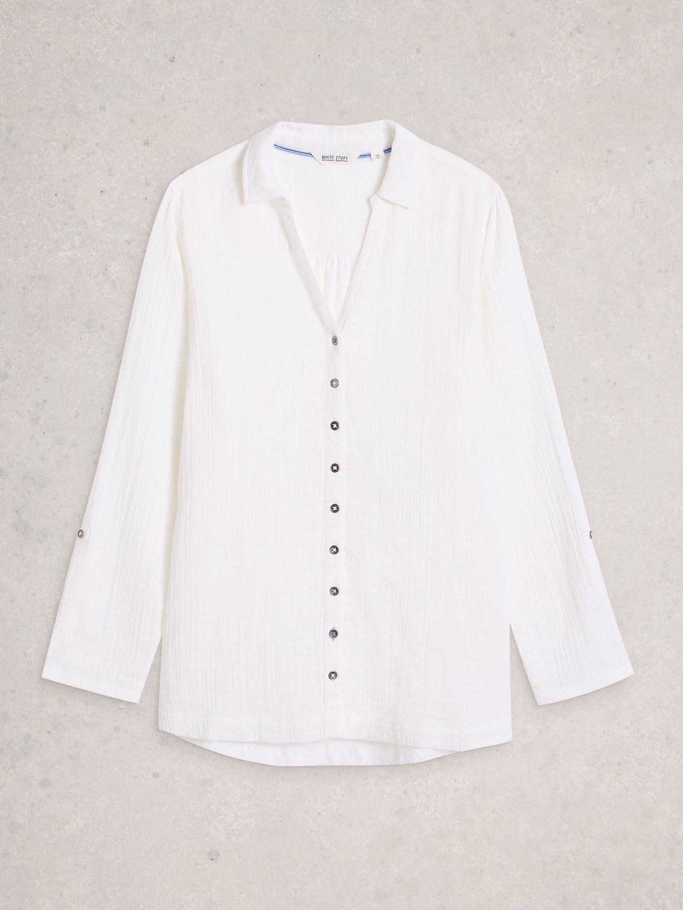 Image 5 of 6 of White Stuff Annie Double Cloth Longline
