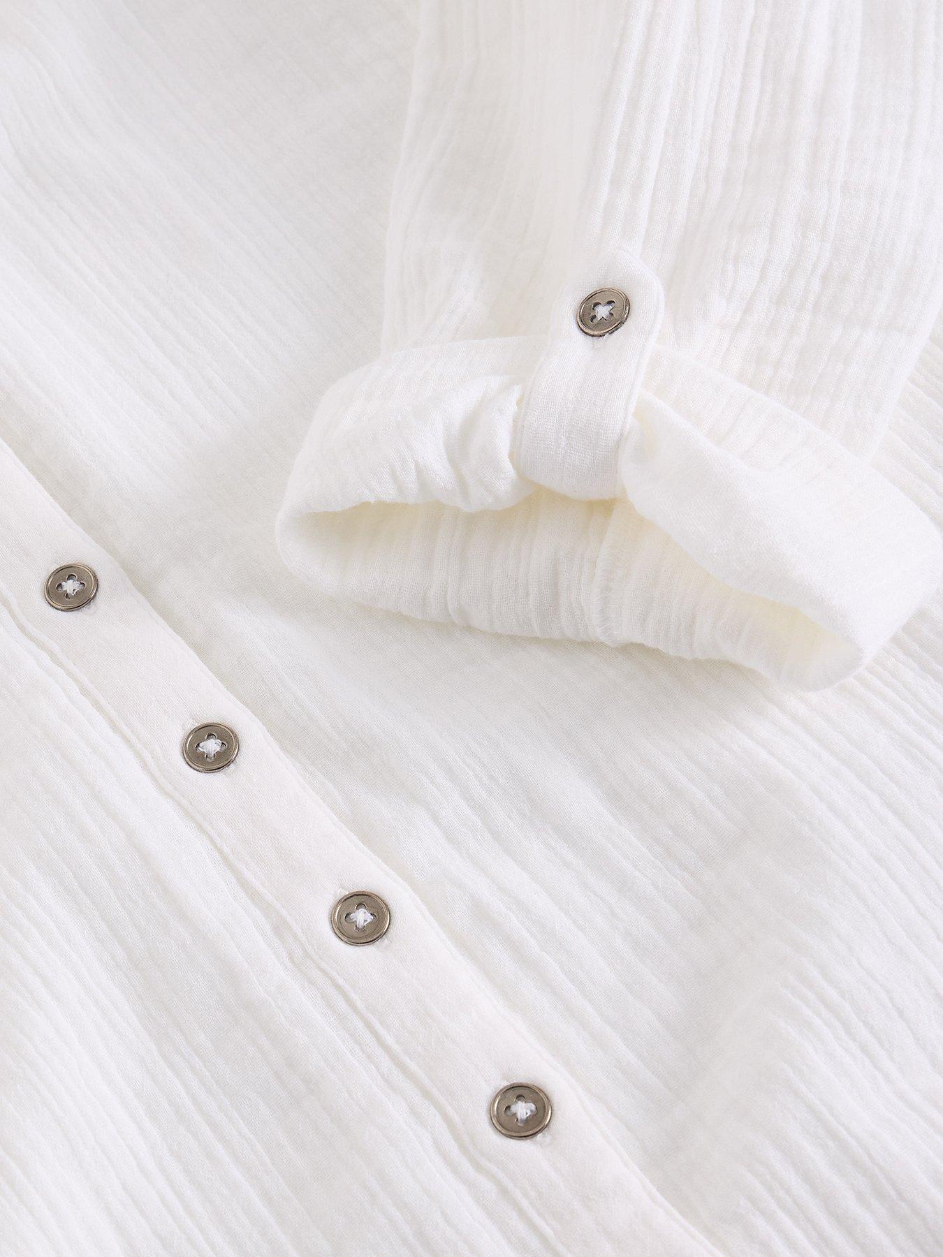 Image 6 of 6 of White Stuff Annie Double Cloth Longline