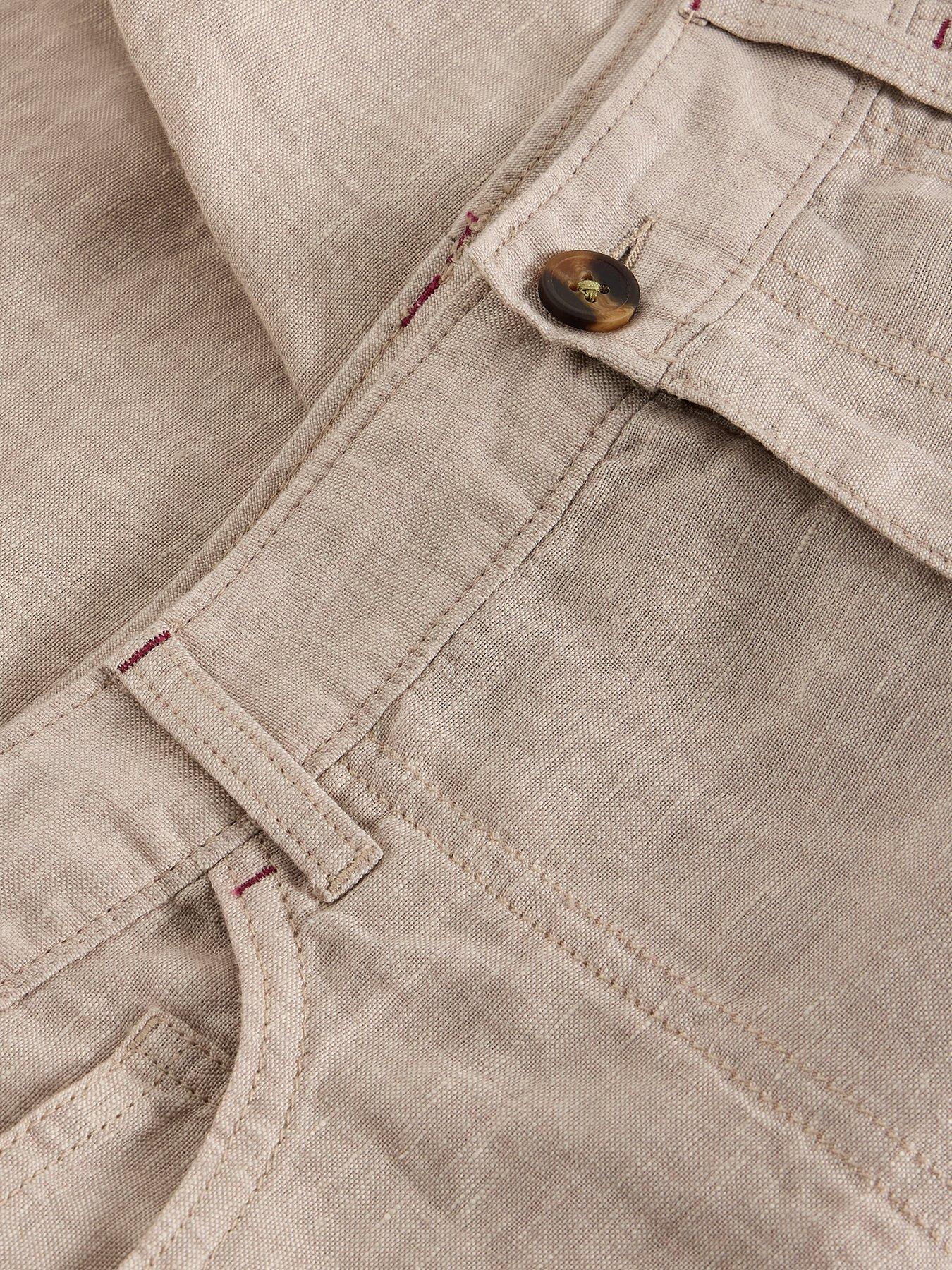 white-stuff-tia-linen-short-beigedetail