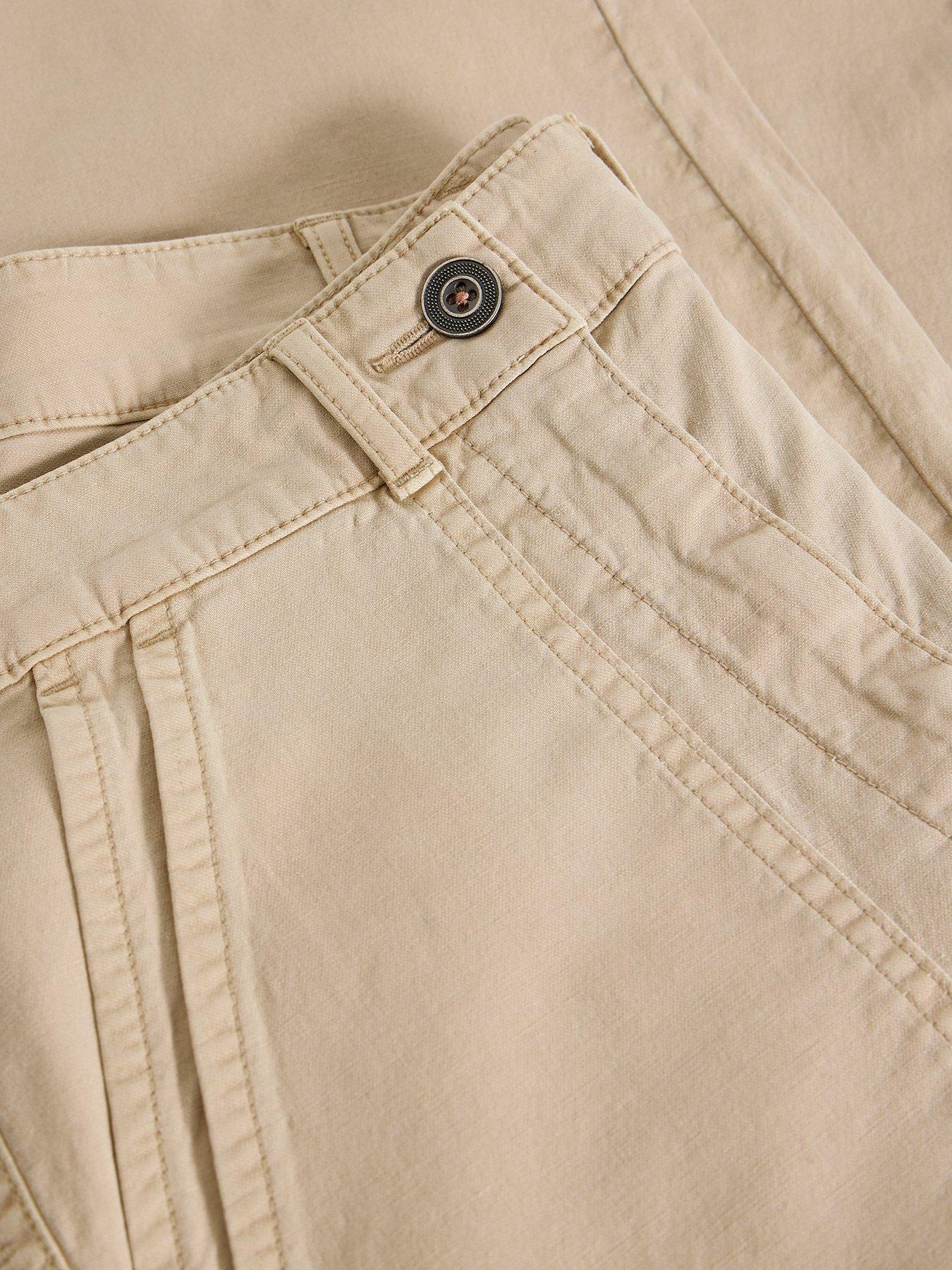 Image 6 of 6 of White Stuff Twister Chino Trouser - Beige