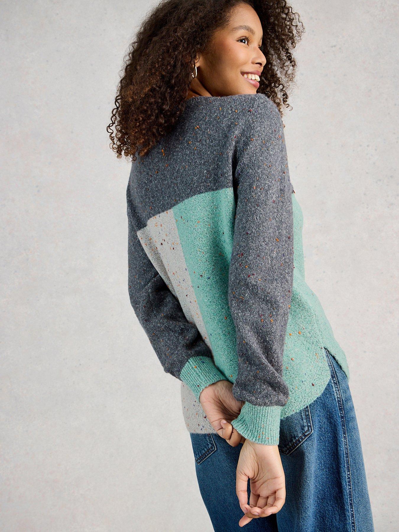 Image 2 of 6 of White Stuff Talia Nep Colourblock Jumper