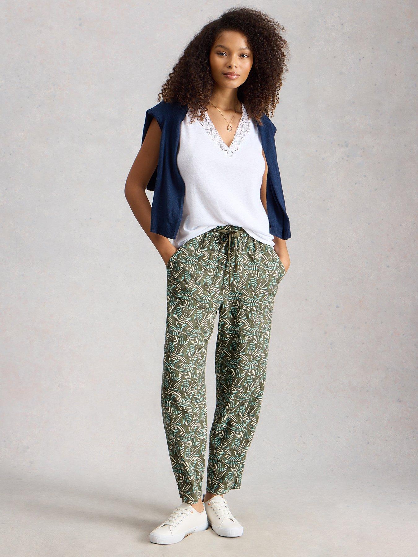 Image 3 of 6 of White Stuff Elle Linen Blend Trouser