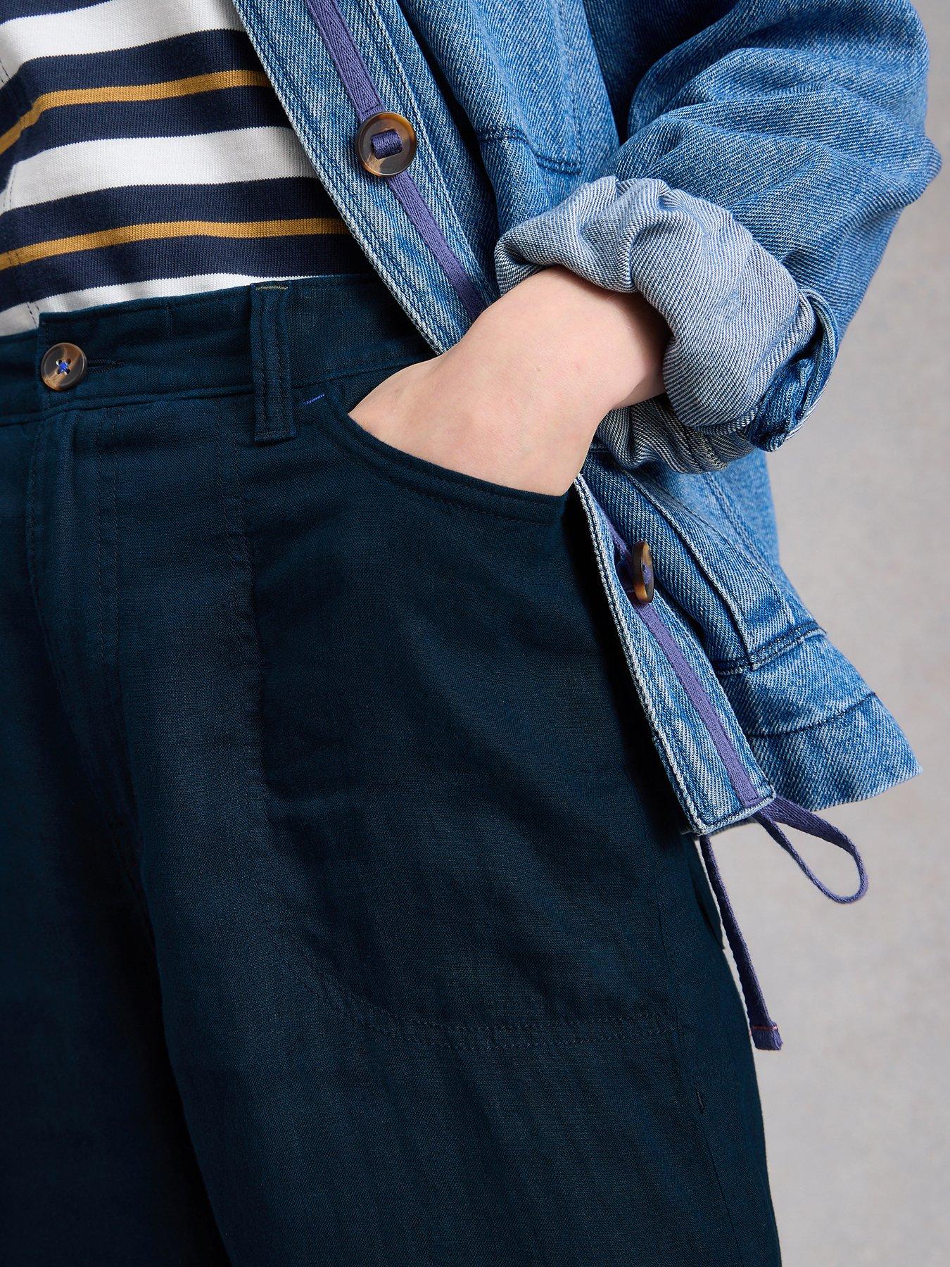 white-stuff-tia-linen-wide-leg-crop-navyoutfit