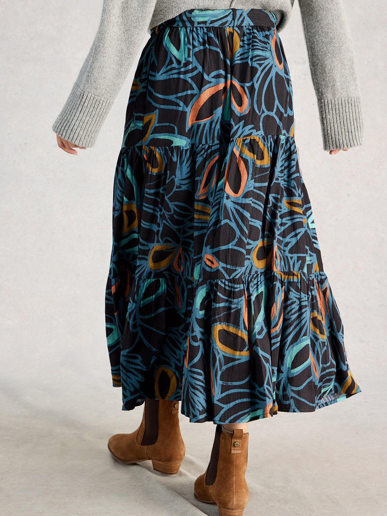 Image 2 of 6 of White Stuff Lotus Maxi Skirt