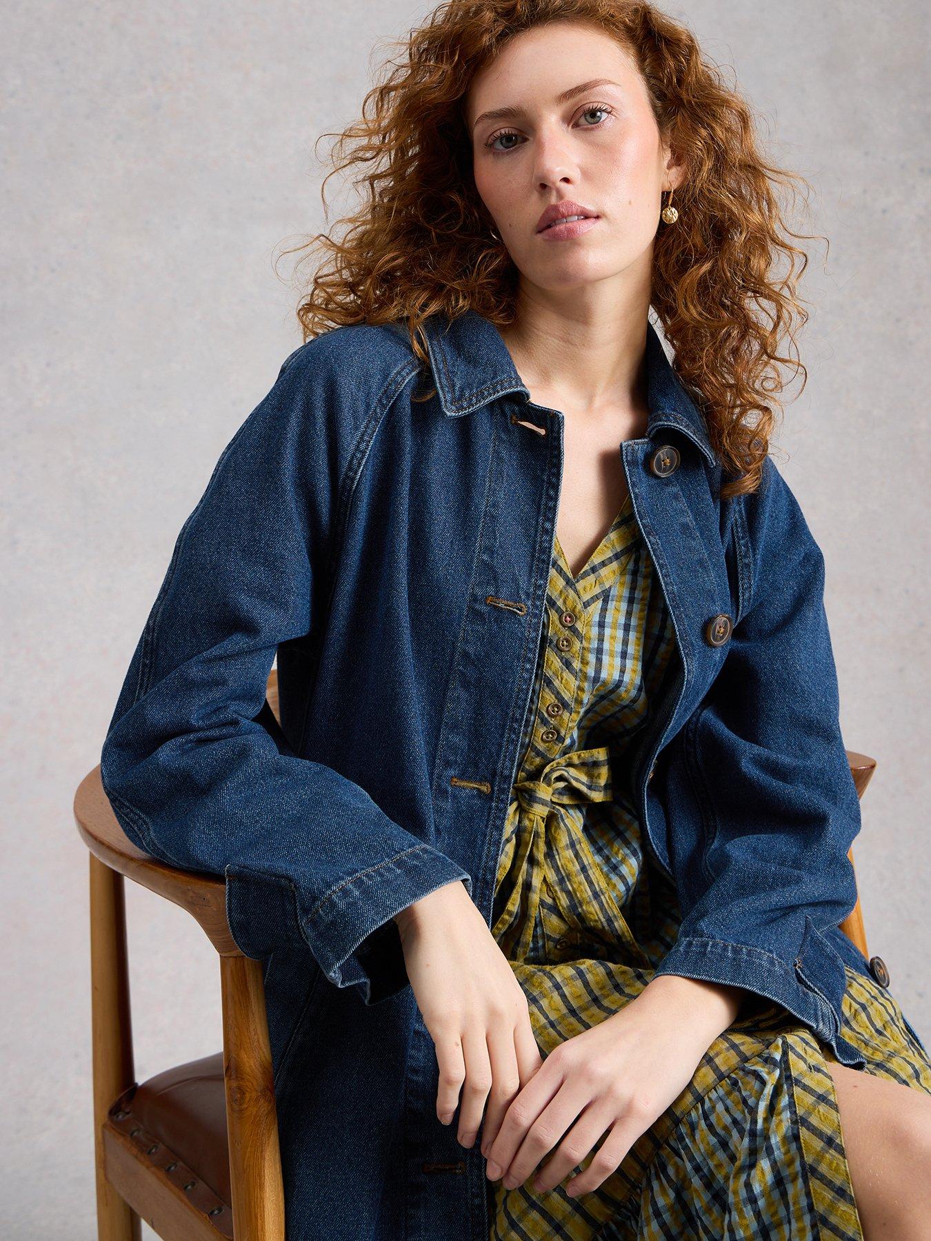 Image 3 of 6 of White Stuff Oakleigh Denim Coat