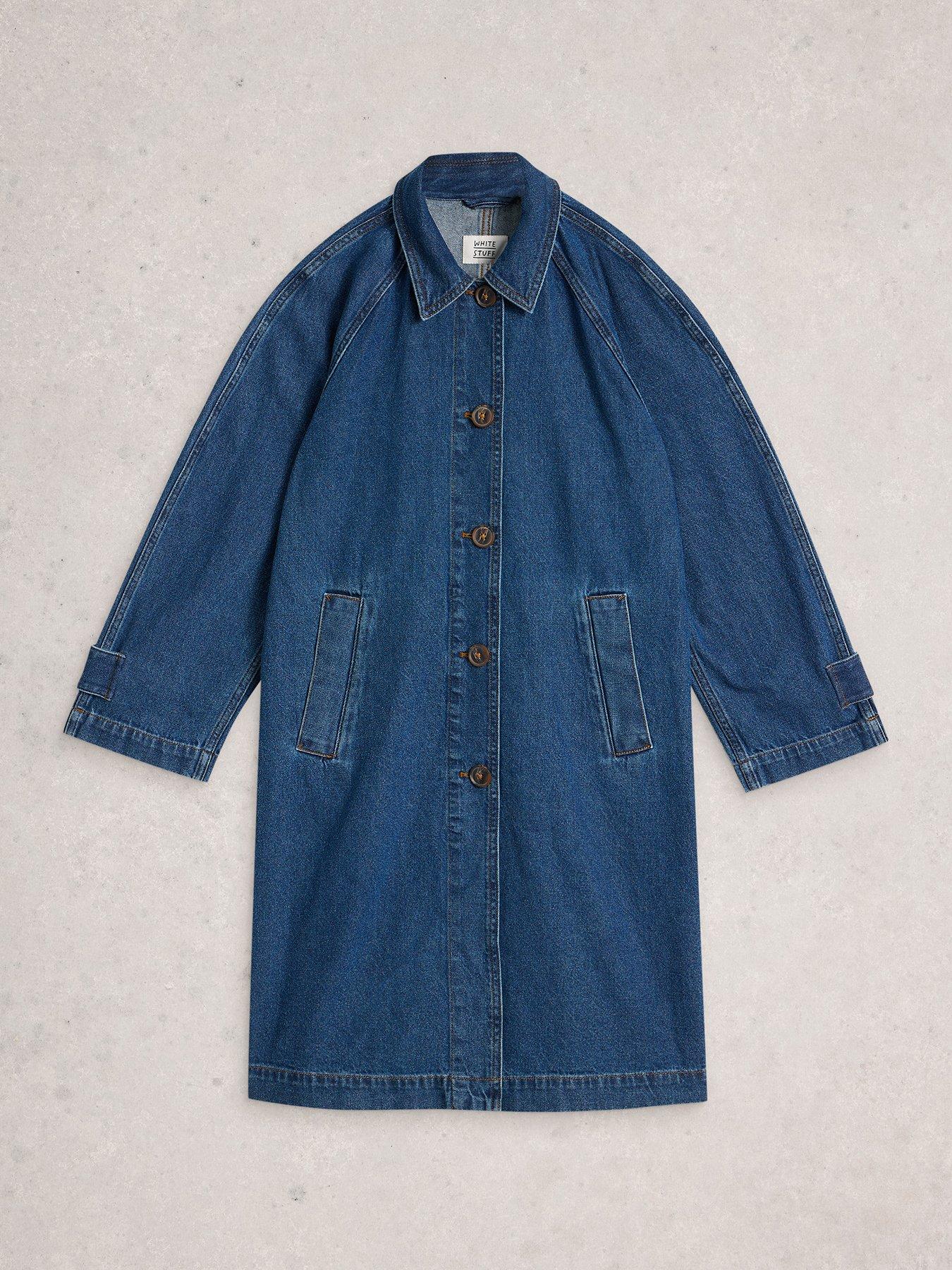 Image 5 of 6 of White Stuff Oakleigh Denim Coat