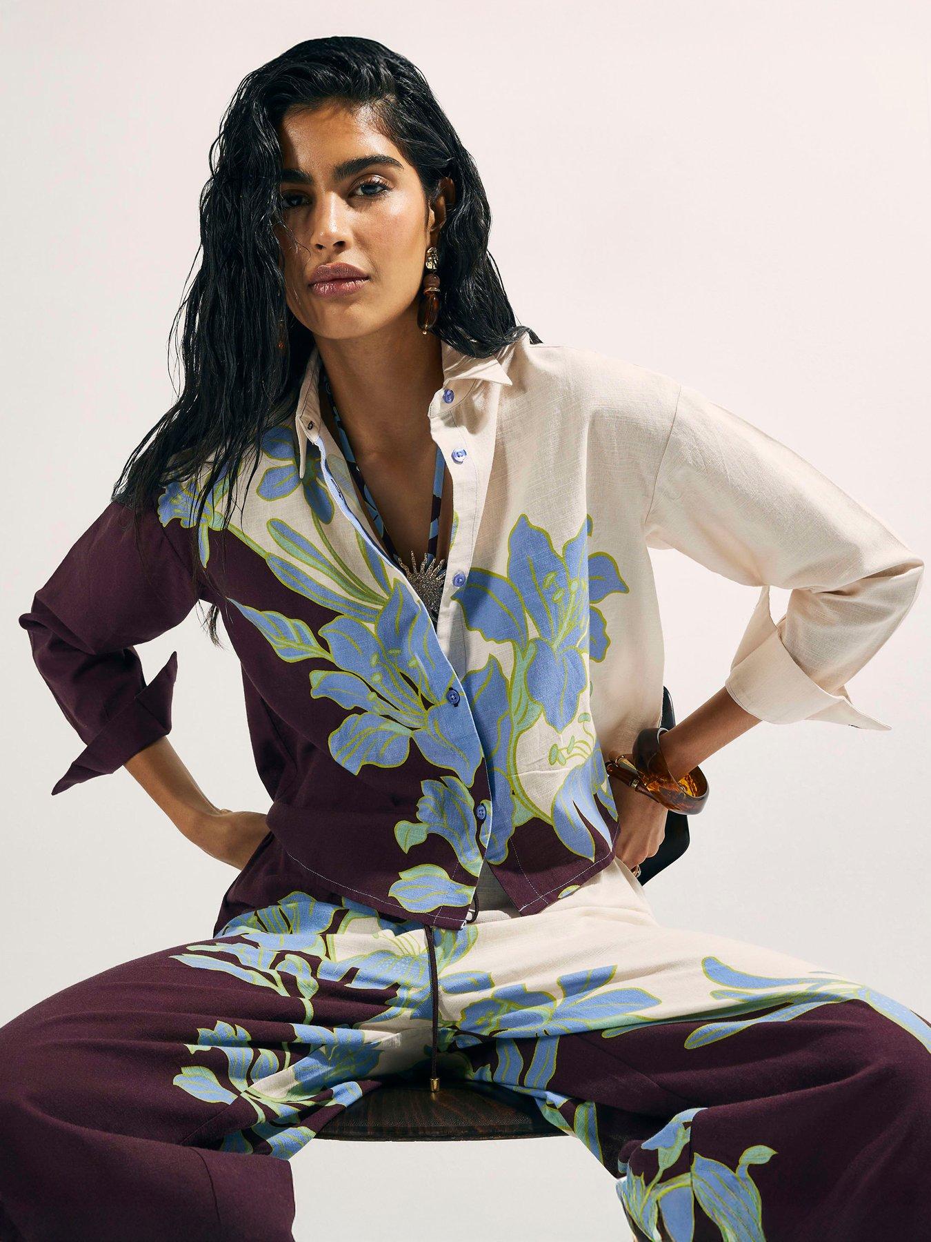 river-island-floral-border-beach-shirt-creamoutfit
