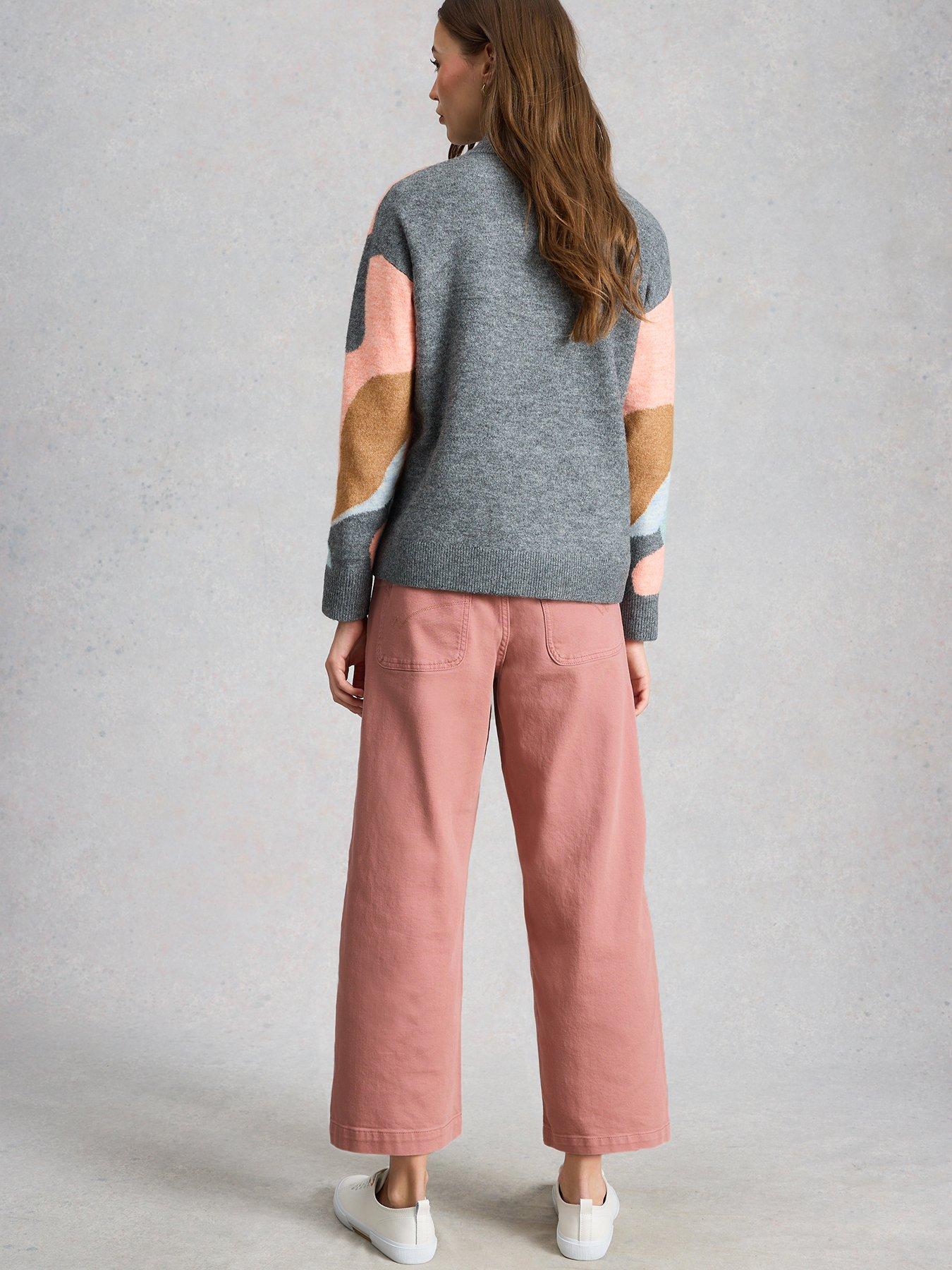 Image 2 of 6 of White Stuff Tia Wide Leg Crop Jean