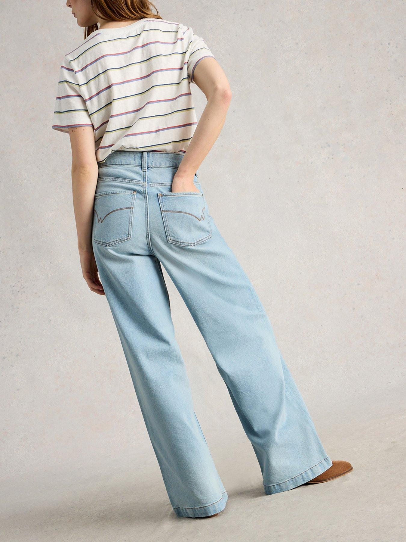 Image 2 of 6 of White Stuff Ayla Wide Leg Jean