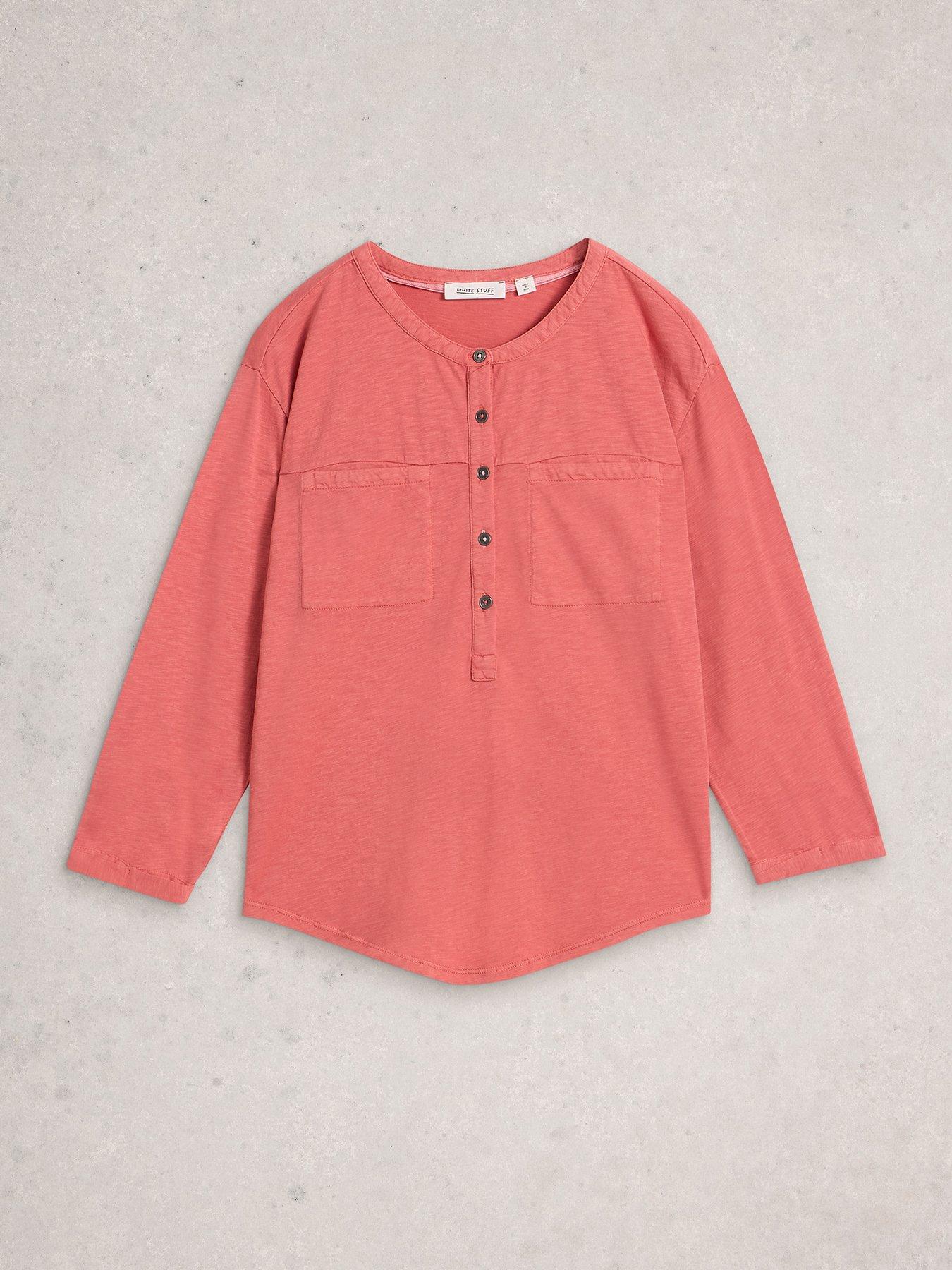 white-stuff-beth-34-sleeve-shirt-pinkdetail