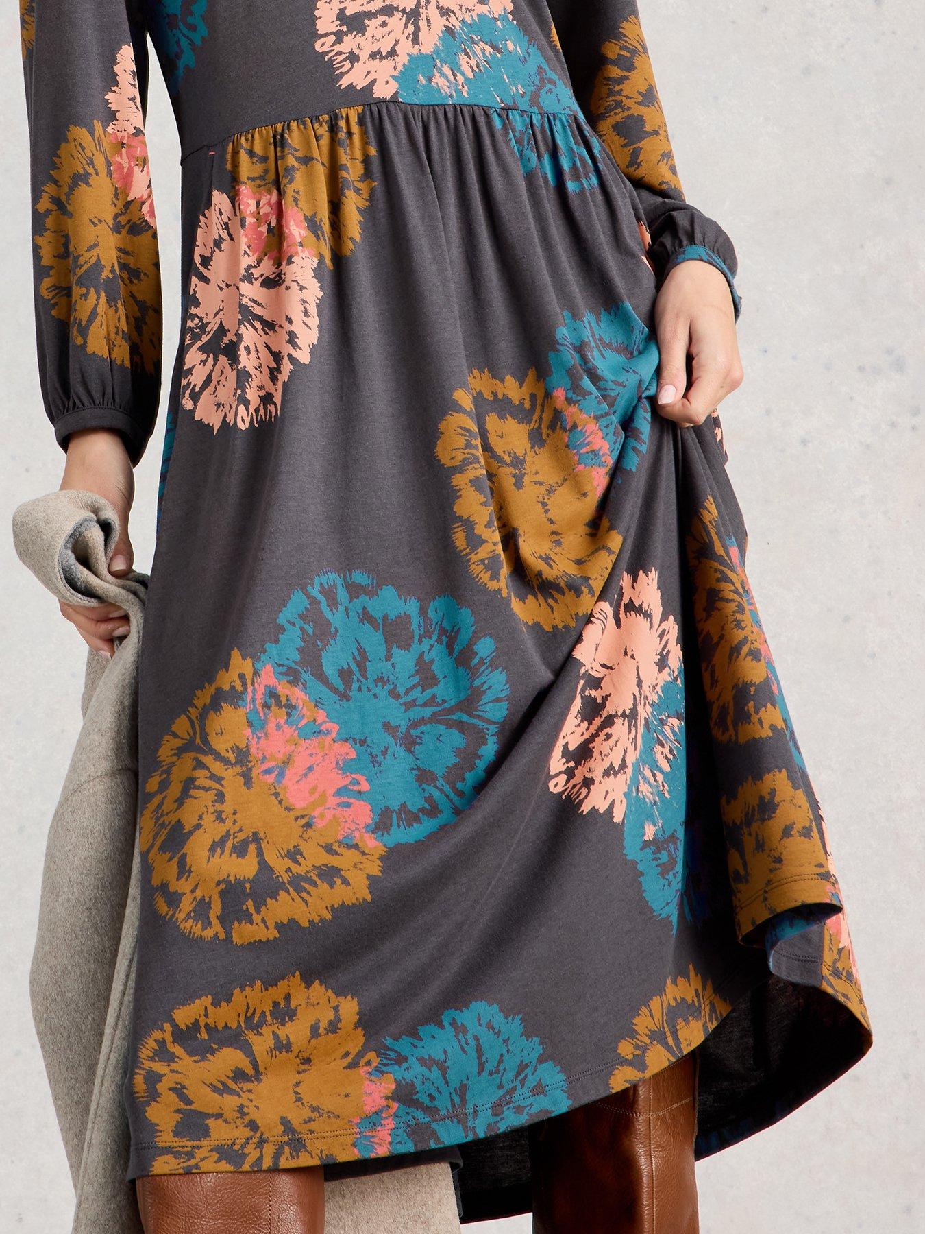 Image 4 of 6 of White Stuff Leah Jersey Dress