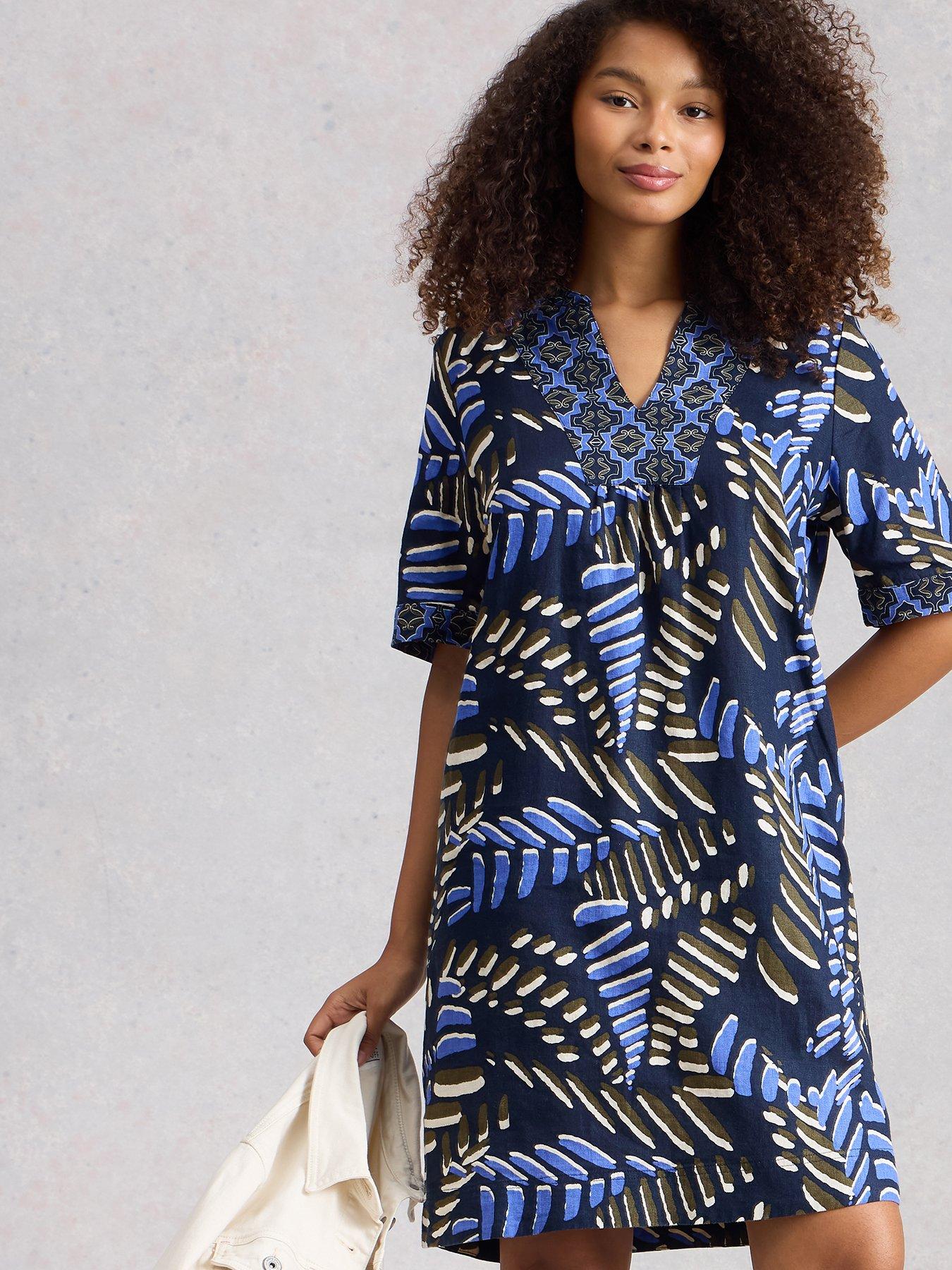 white-stuff-ash-short-sleeve-linen-dress-navy