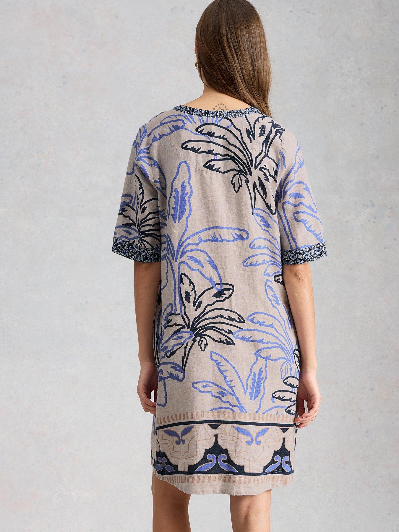 Image 2 of 6 of White Stuff Ash Linen Dress