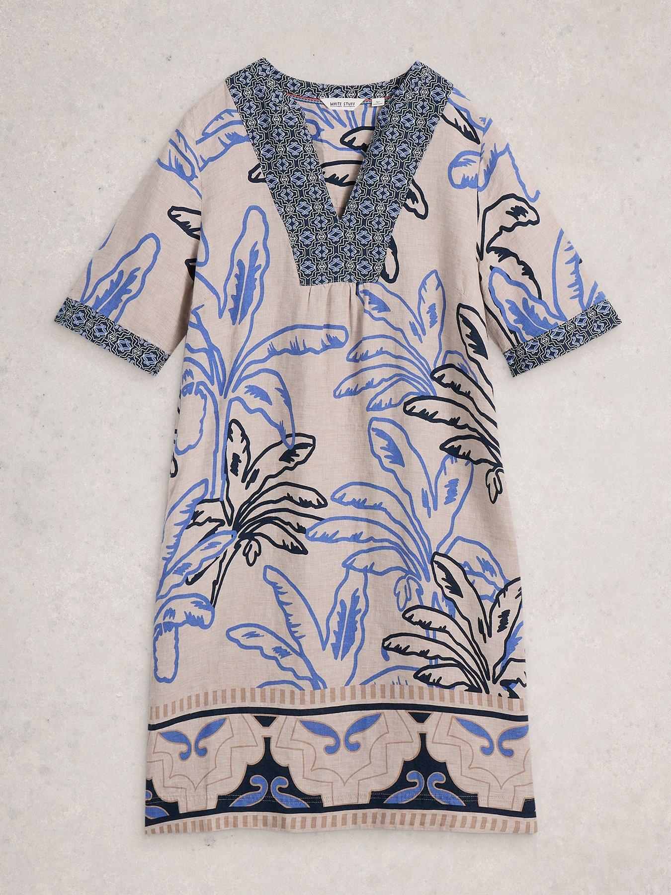 Image 5 of 6 of White Stuff Ash Linen Dress