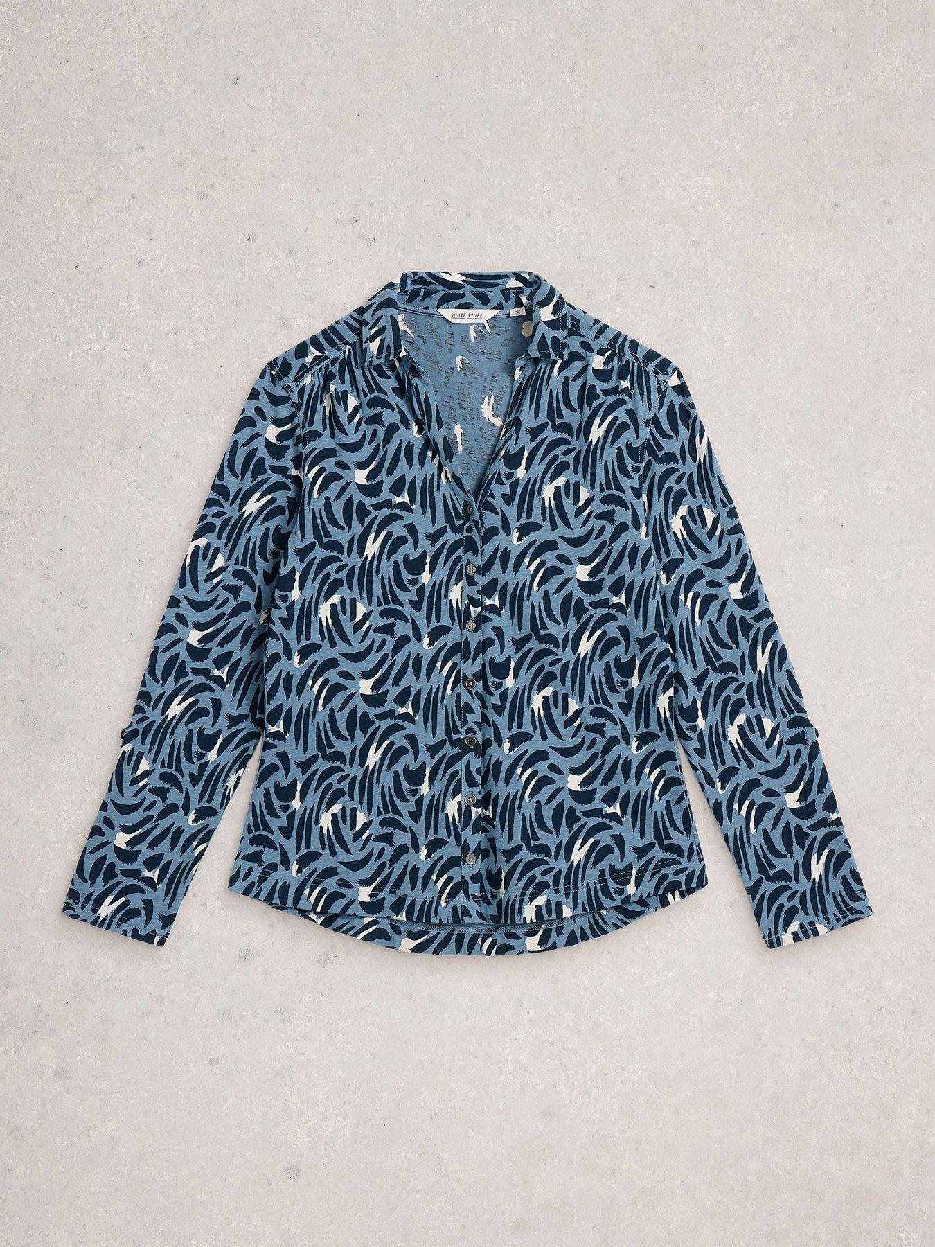 Image 5 of 6 of White Stuff Annie Jersey Shirt