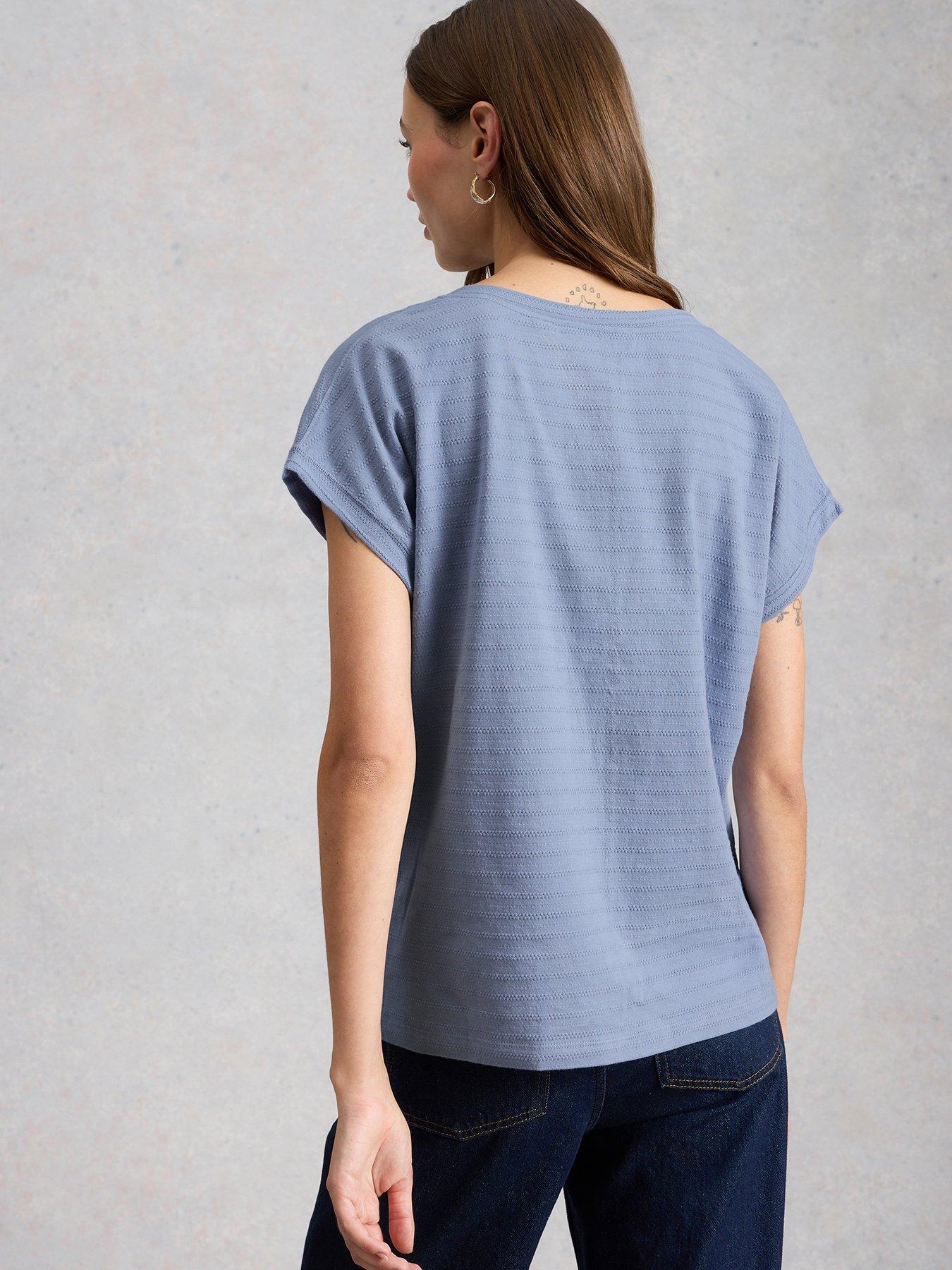 white-stuff-nelly-notch-texture-t-shirt-bluestillFront