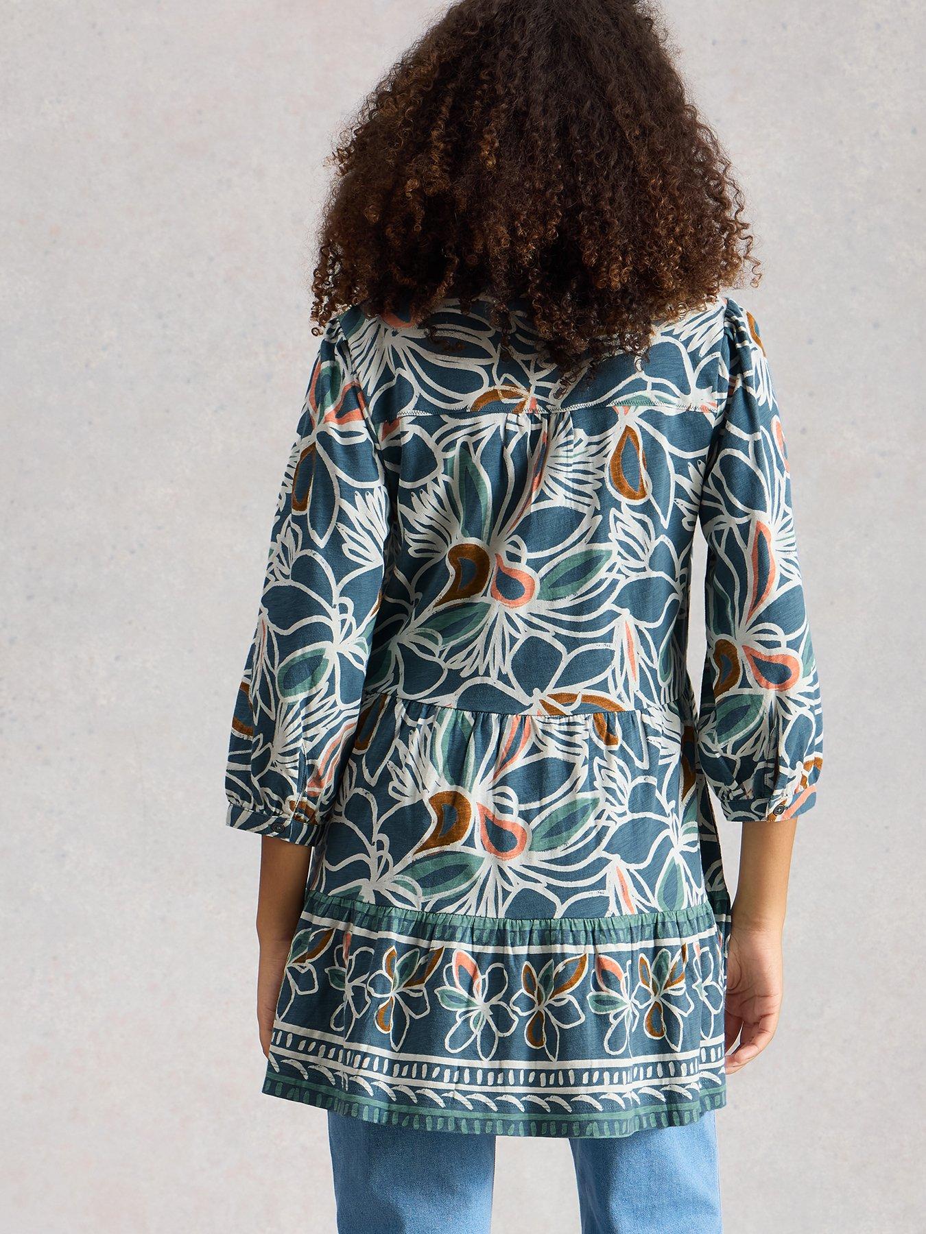 Image 2 of 6 of White Stuff Marta Tunic - Blue