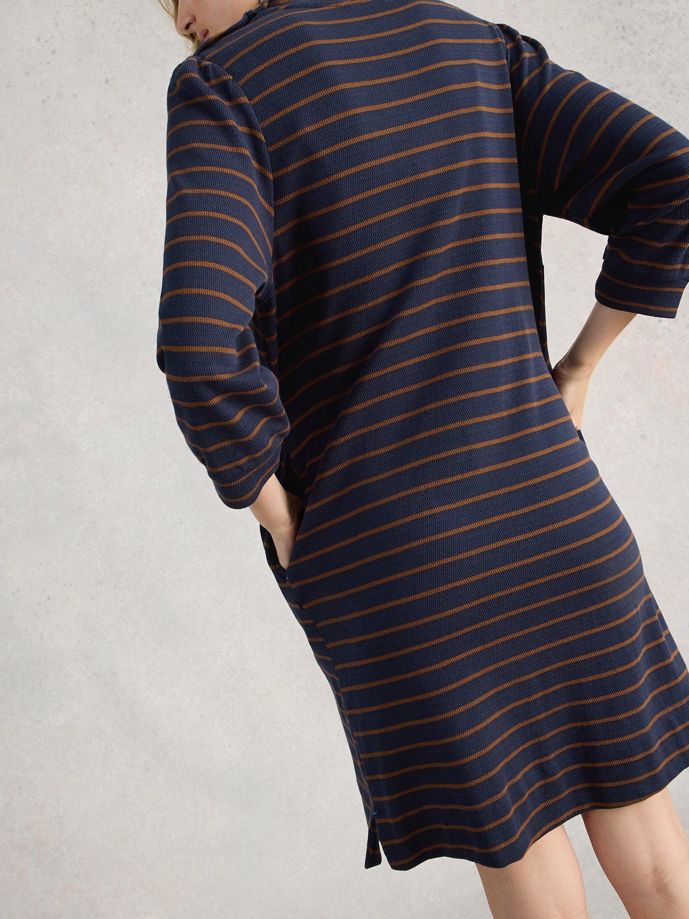 Image 2 of 6 of White Stuff Amy Stripe Dress