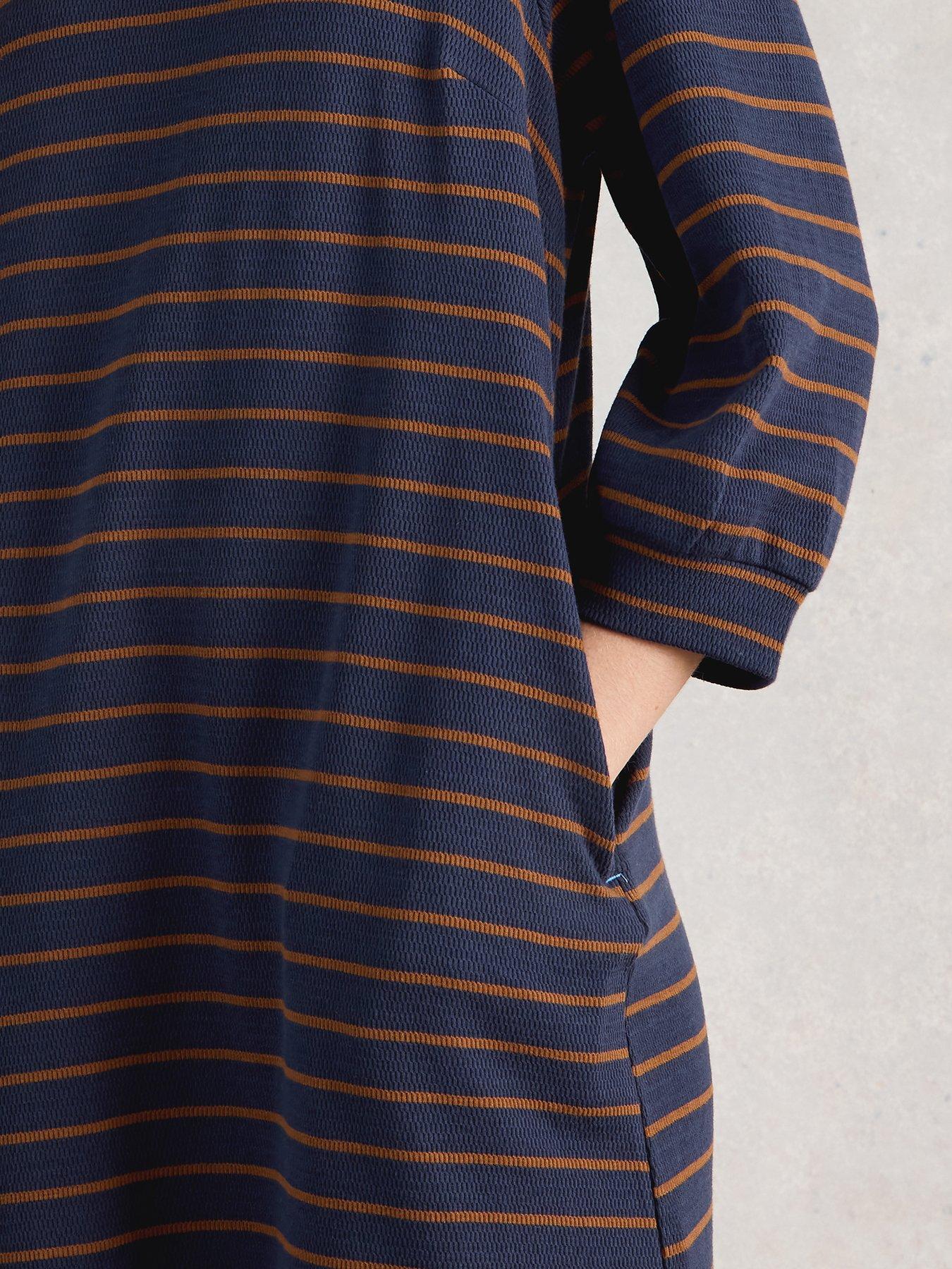 Image 4 of 6 of White Stuff Amy Stripe Dress