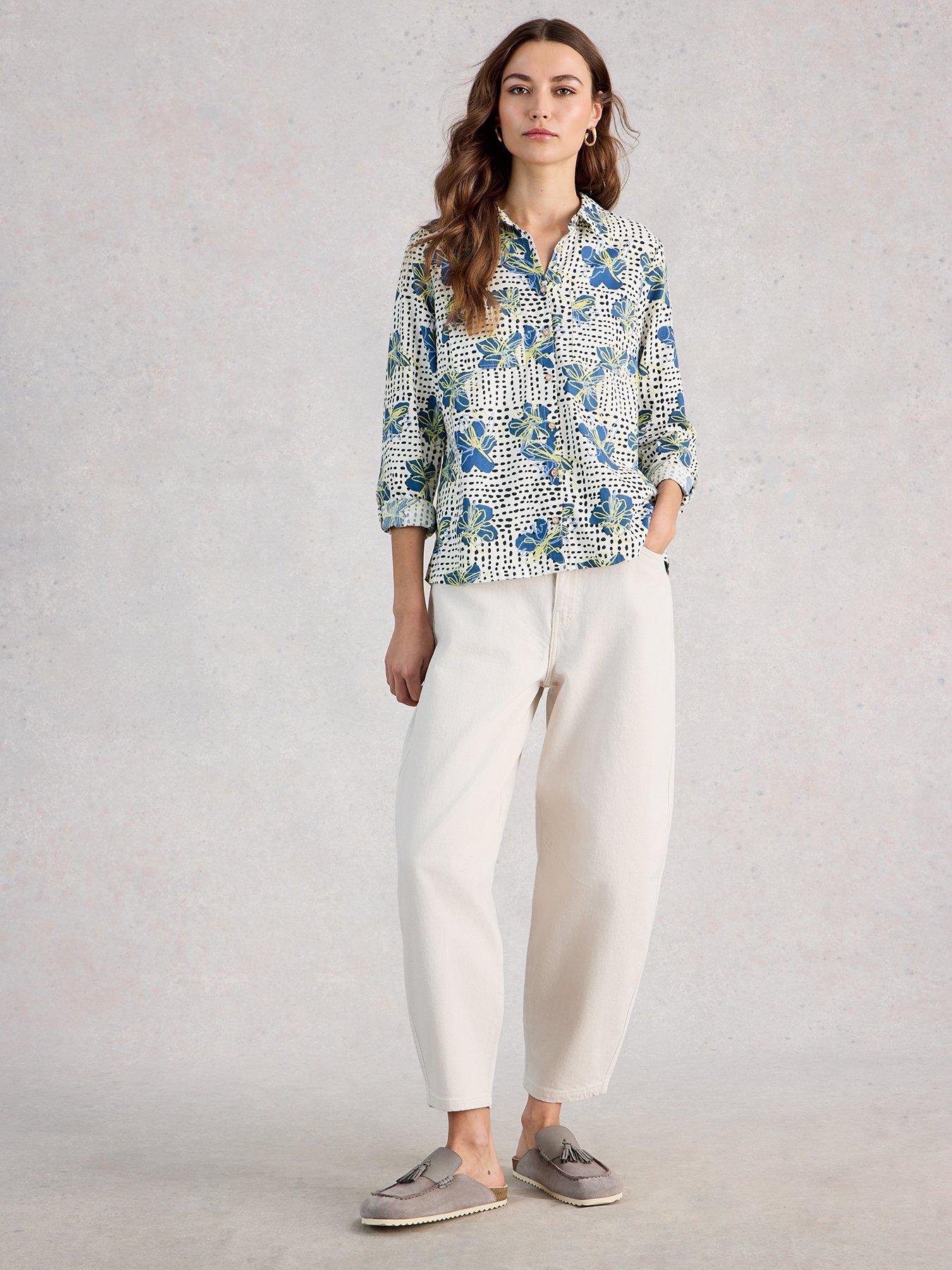 Image 3 of 6 of White Stuff Sophie Cotton Shirt