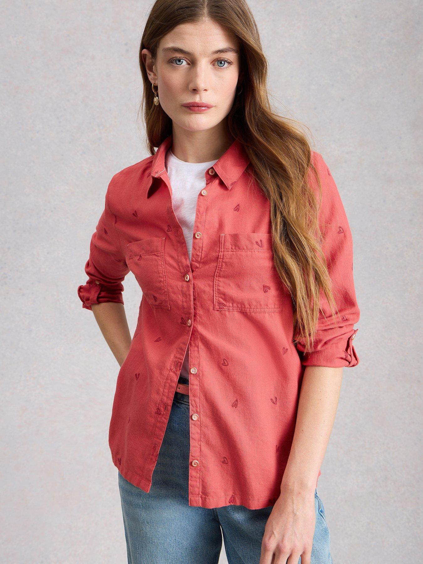Image 1 of 6 of White Stuff Sophie Cotton Shirt