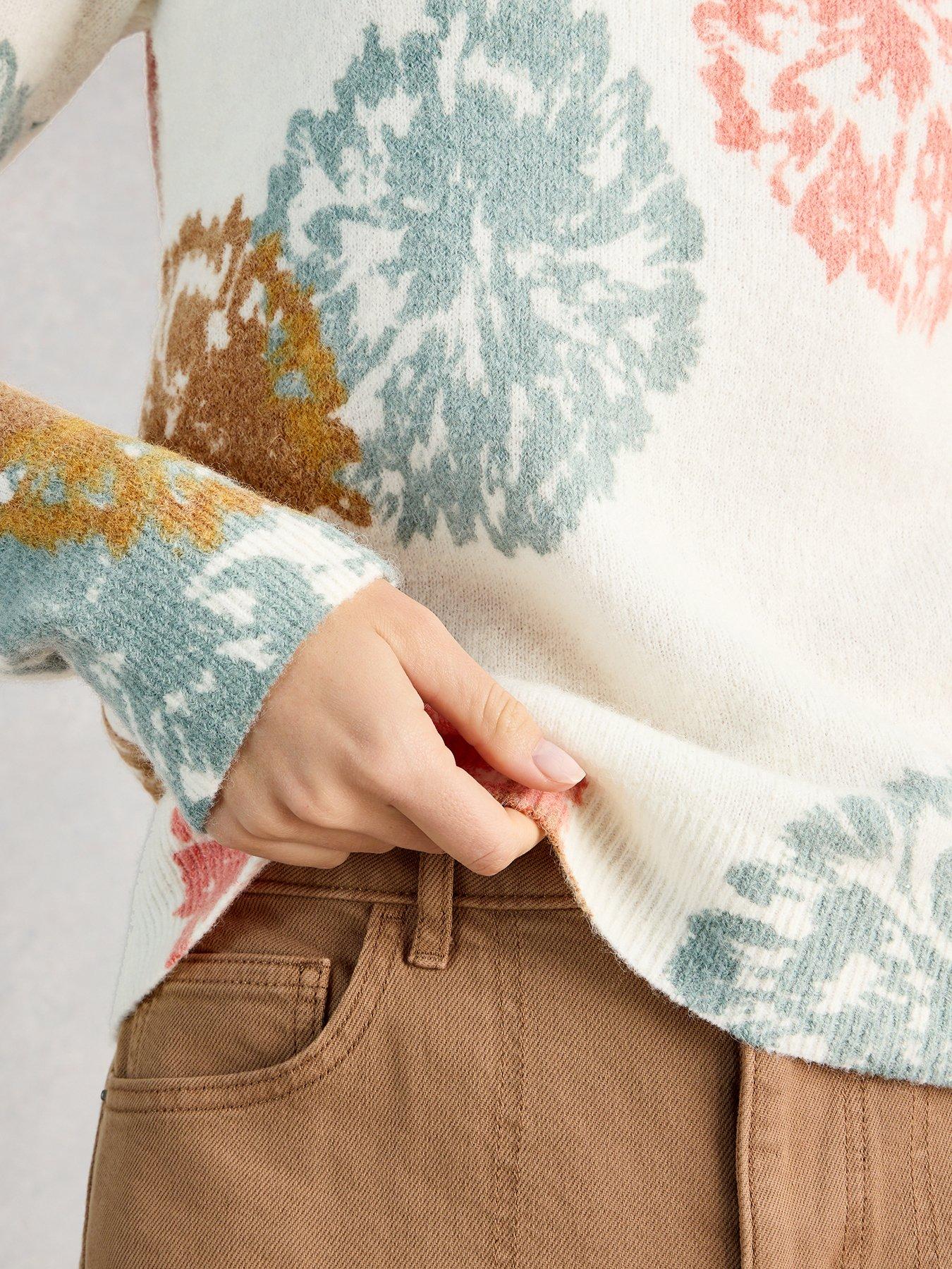 Image 4 of 6 of White Stuff Jodie Print Jumper