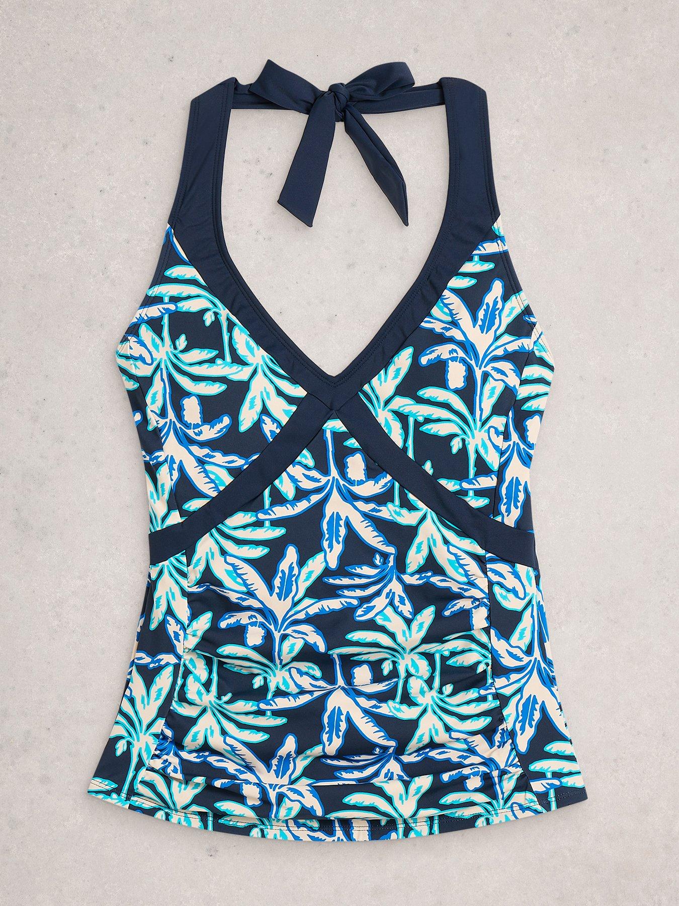 Image 5 of 6 of White Stuff Valley Control Tankini Top