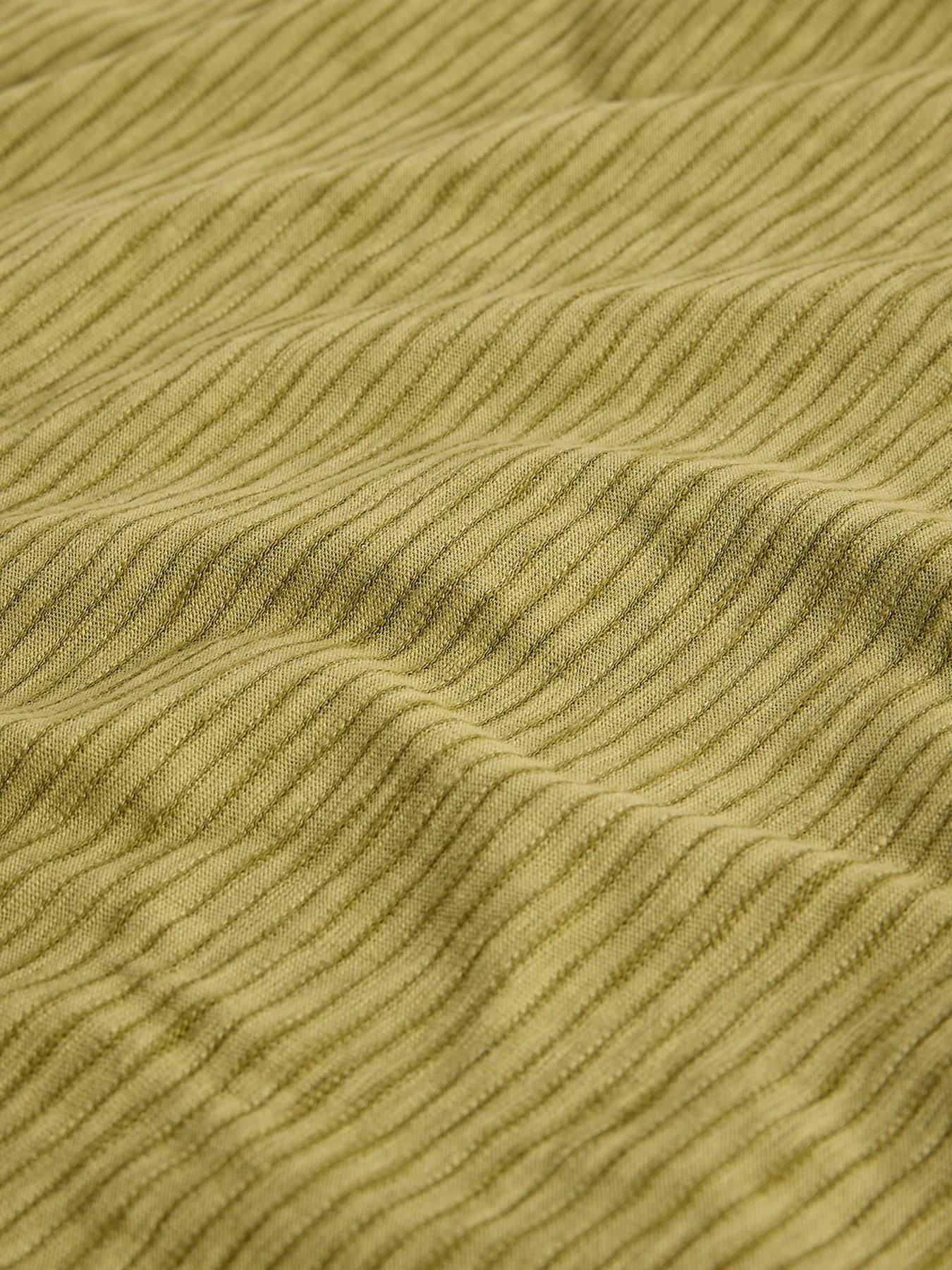 Image 6 of 6 of White Stuff Clara Texture Long Sleeve T-Shirt - Green