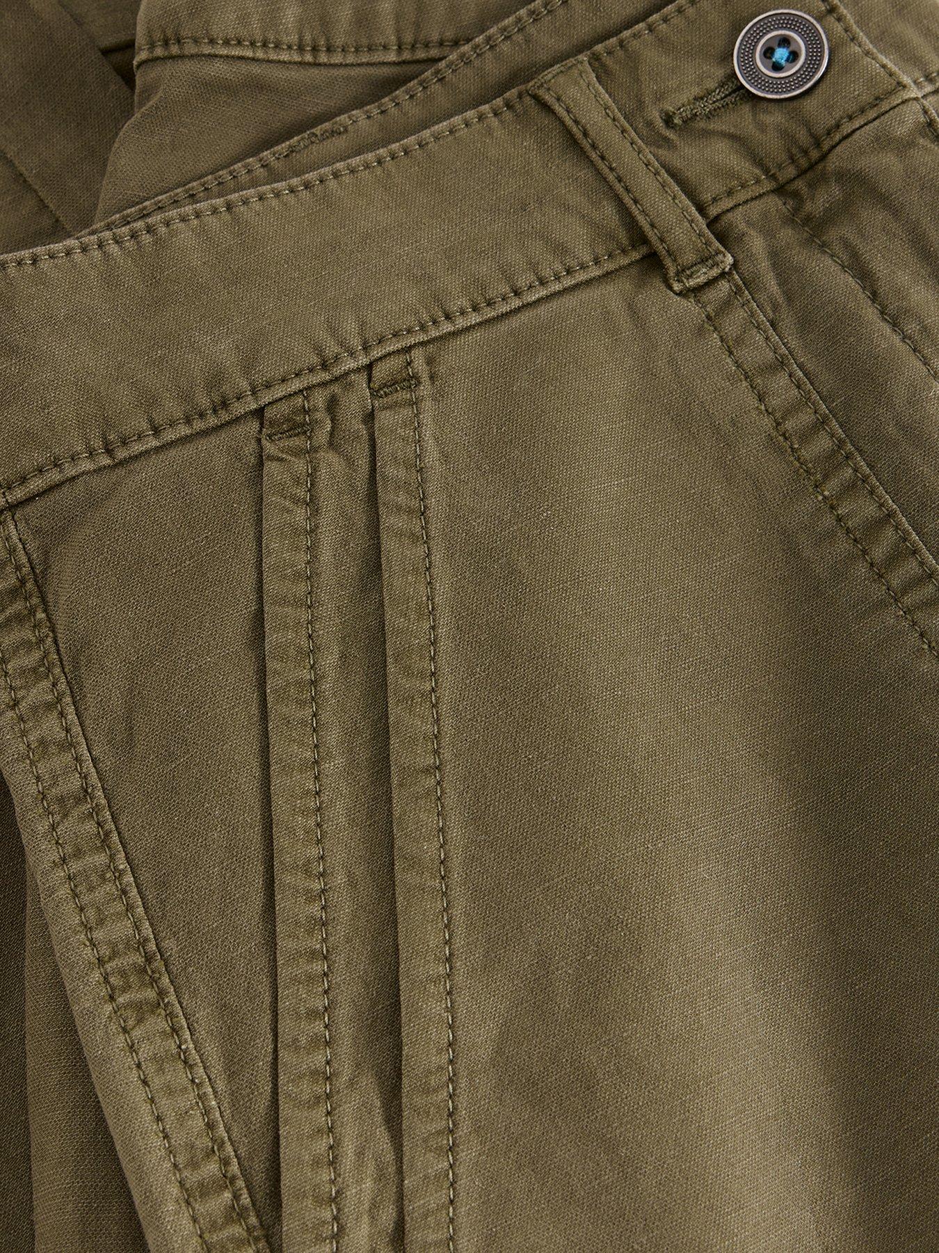 Image 6 of 6 of White Stuff Twister Chino Trouser - Green