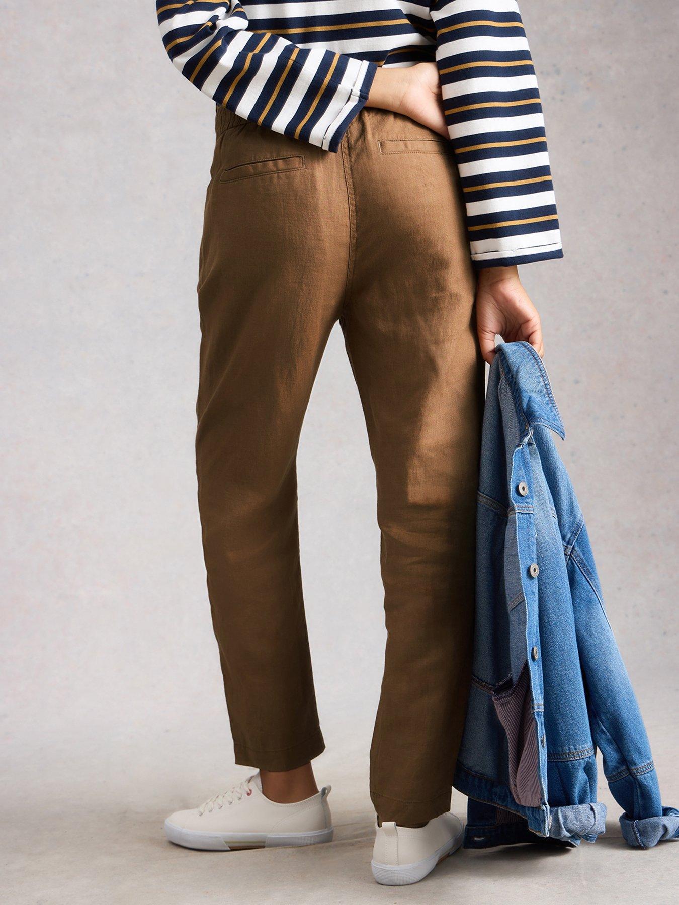 Image 2 of 6 of White Stuff Rowena Linen Trouser