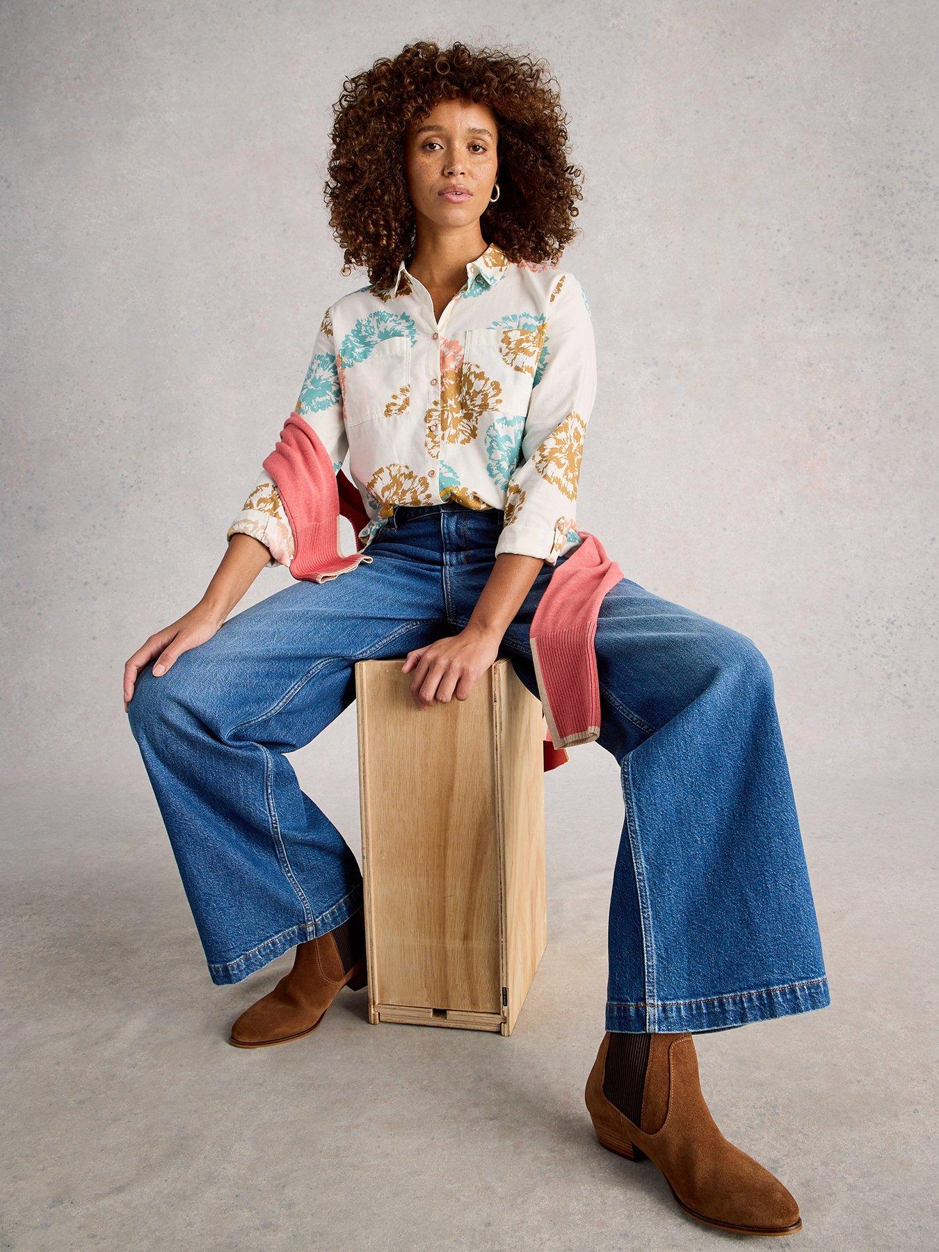 Image 3 of 6 of White Stuff Sophie Cotton Shirt