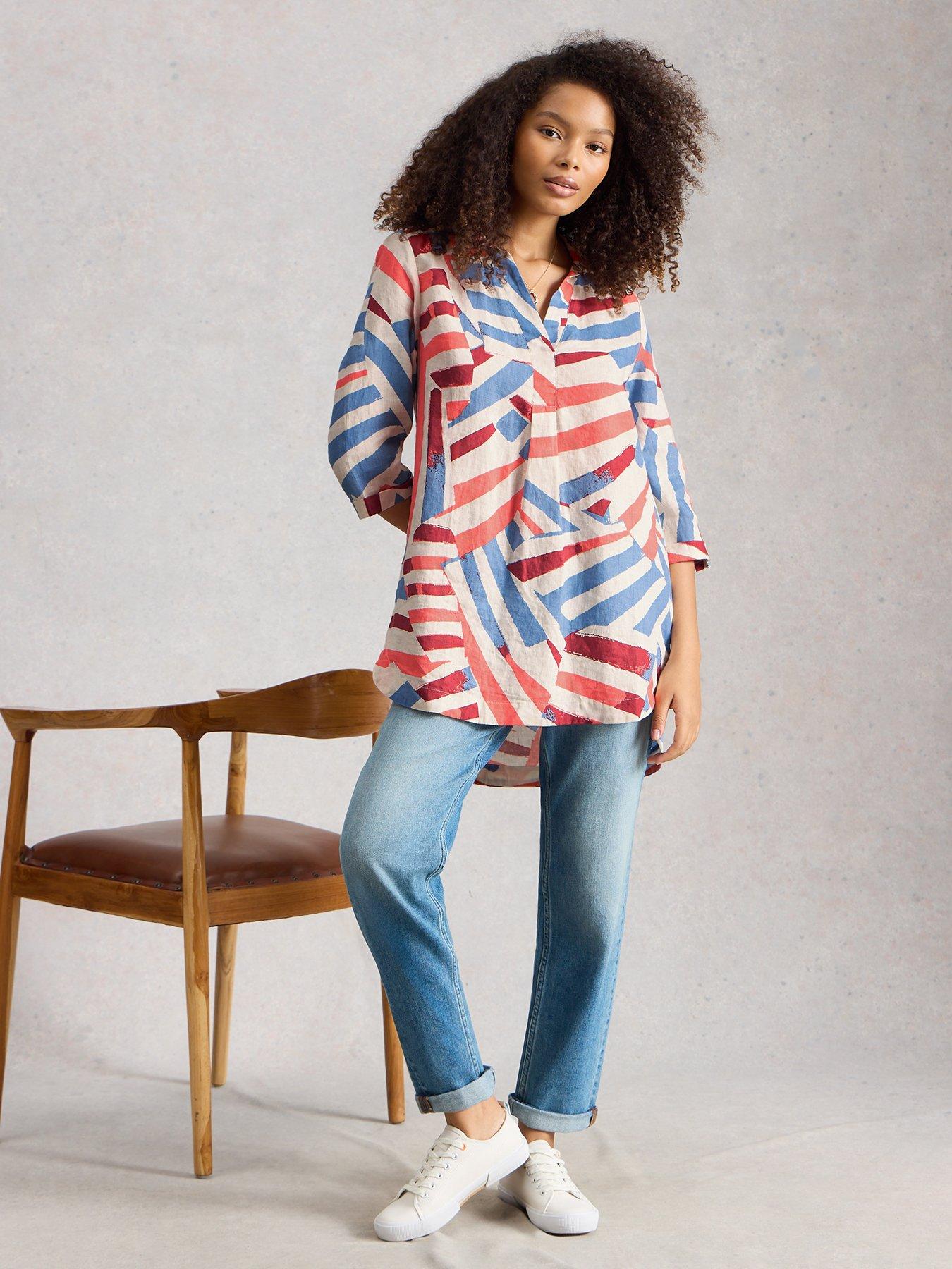 Image 3 of 6 of White Stuff Bianca Linen Tunic