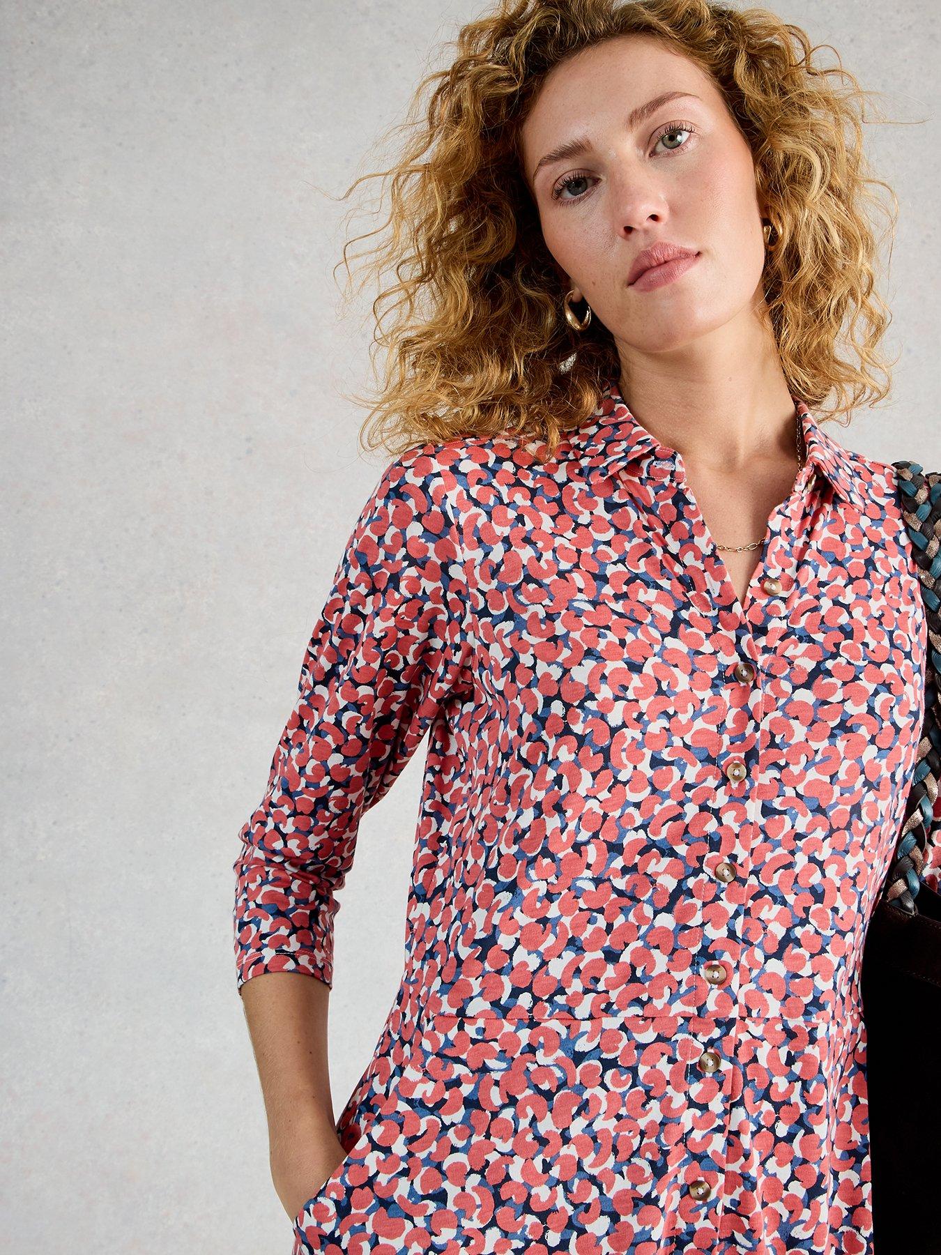Image 4 of 6 of White Stuff Rua Jersey Shirt Dress