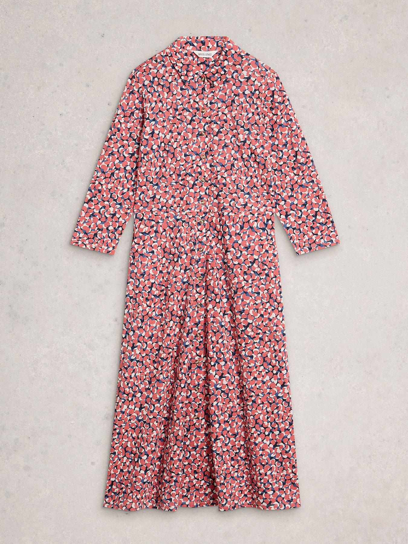 Image 5 of 6 of White Stuff Rua Jersey Shirt Dress
