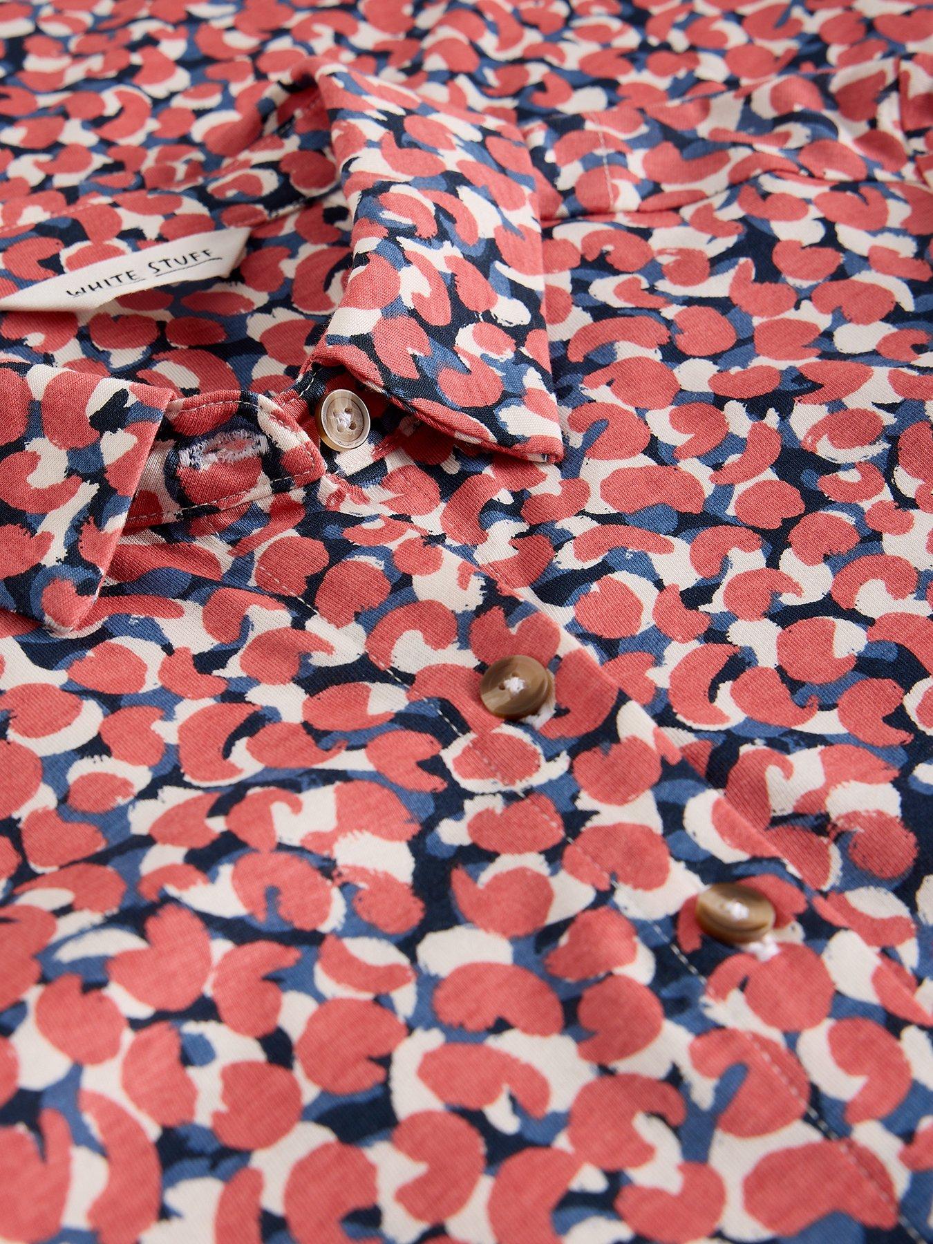Image 6 of 6 of White Stuff Rua Jersey Shirt Dress