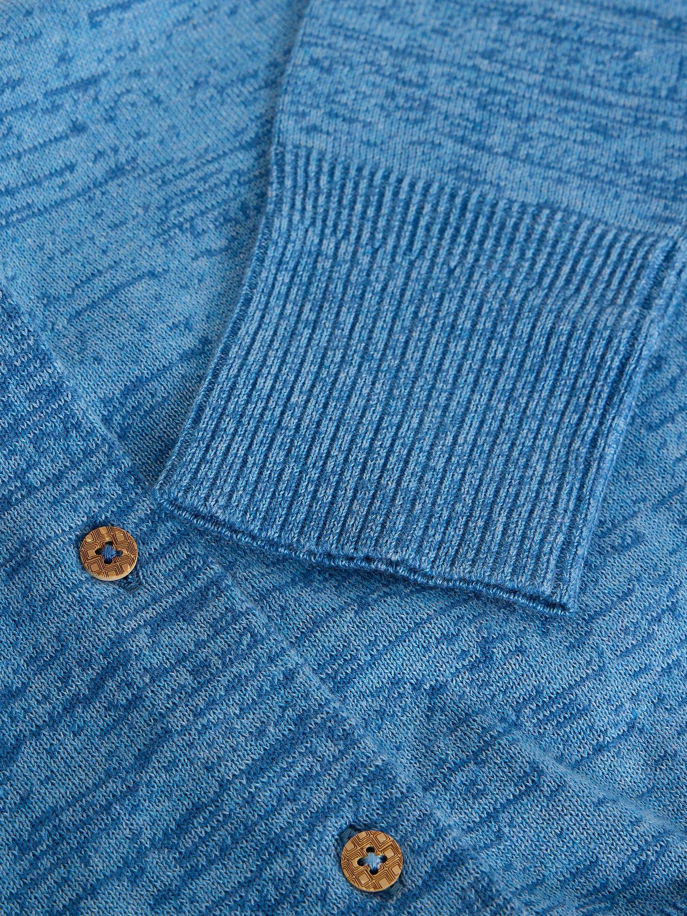 Image 6 of 6 of White Stuff Lulu Twist Cardigan - Blue
