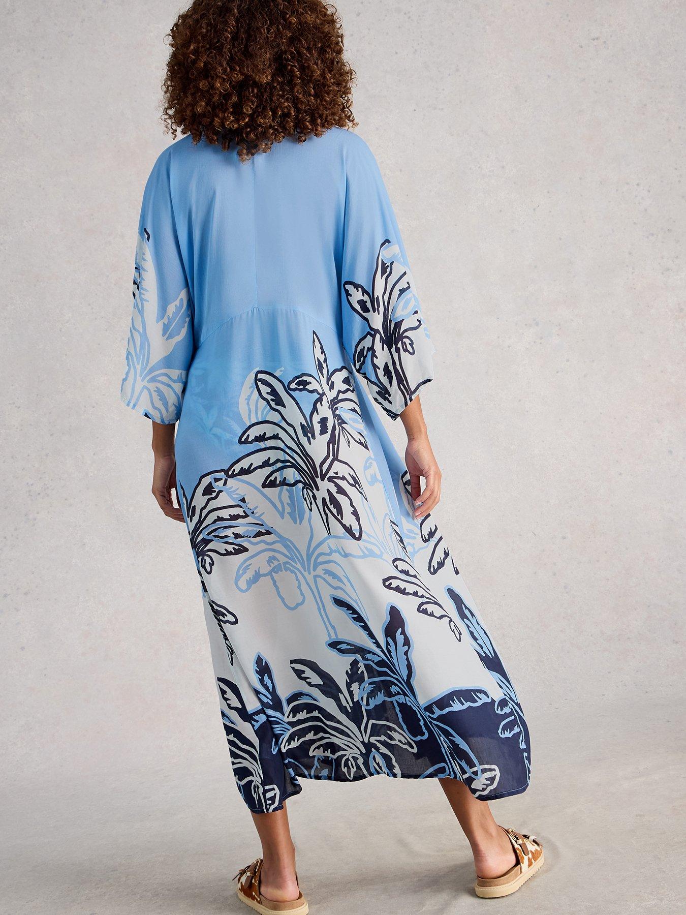 Image 2 of 6 of White Stuff Cleo Cover Up Kimono