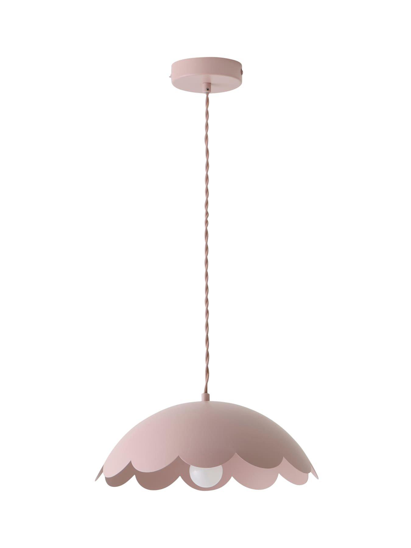 valuelights-millie-flower-scallop-pendant-ceiling-light
