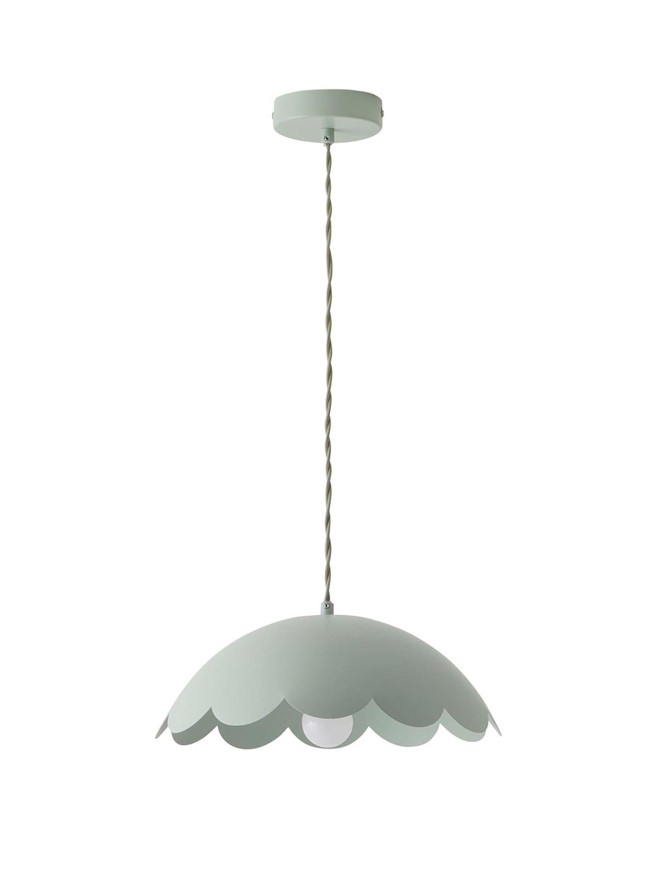 valuelights-millie-flower-scallop-pendant-ceiling-lightstillFront