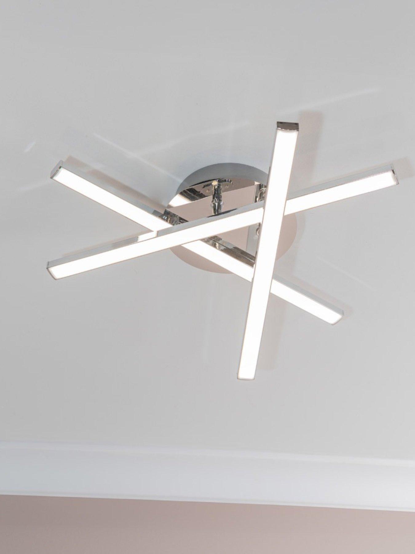 valuelights-infinity-chrome-adjustable-crossover-ip44-integrated-led-ceiling-light