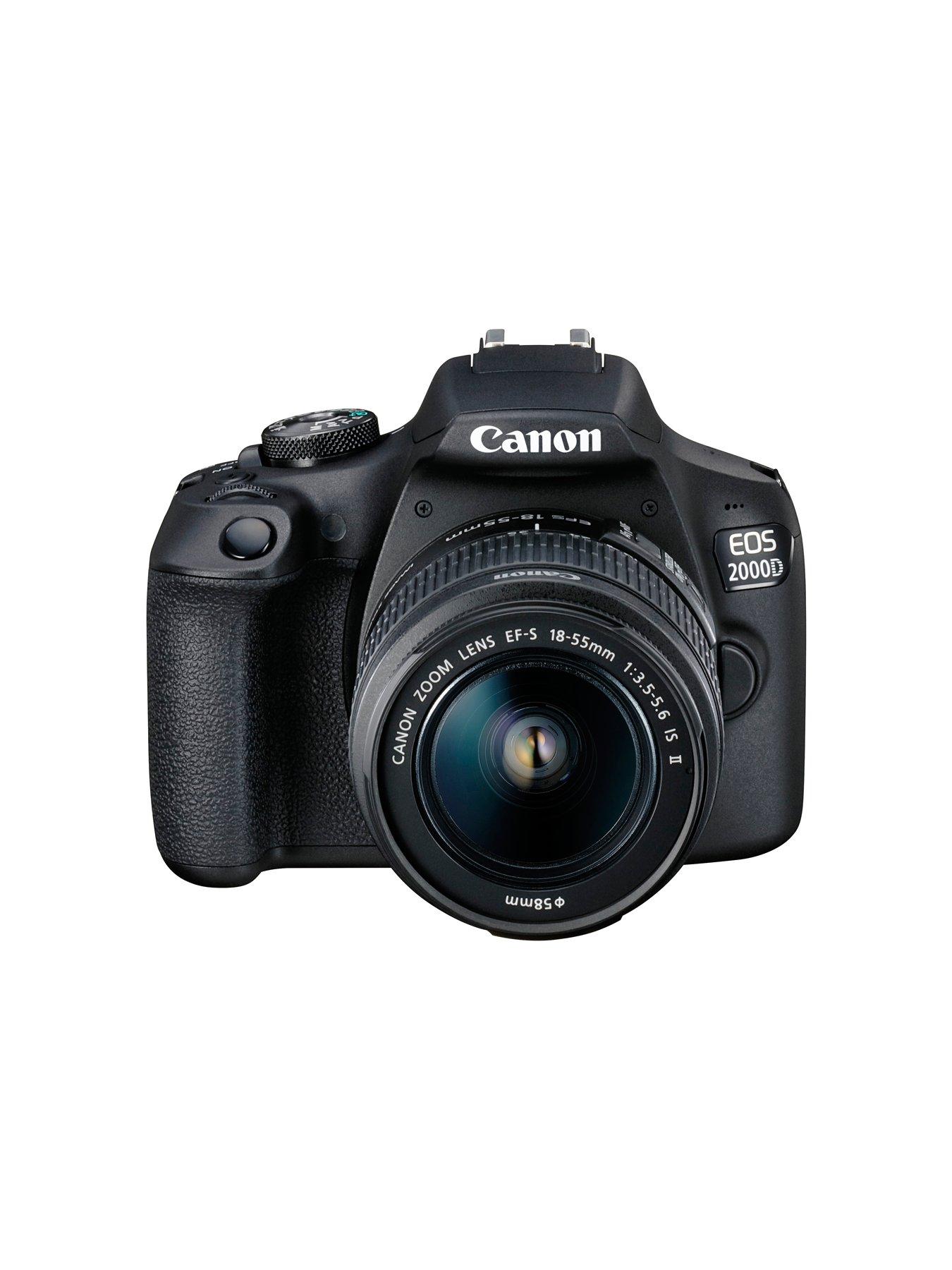 canon-eos-2000d-camera-withnbsp18-55mm-is-ii-lens-plus-cp1500-portable-printer-and-kp-36ip-ink-amp-36-shot-postcard-sized-paperstillFront