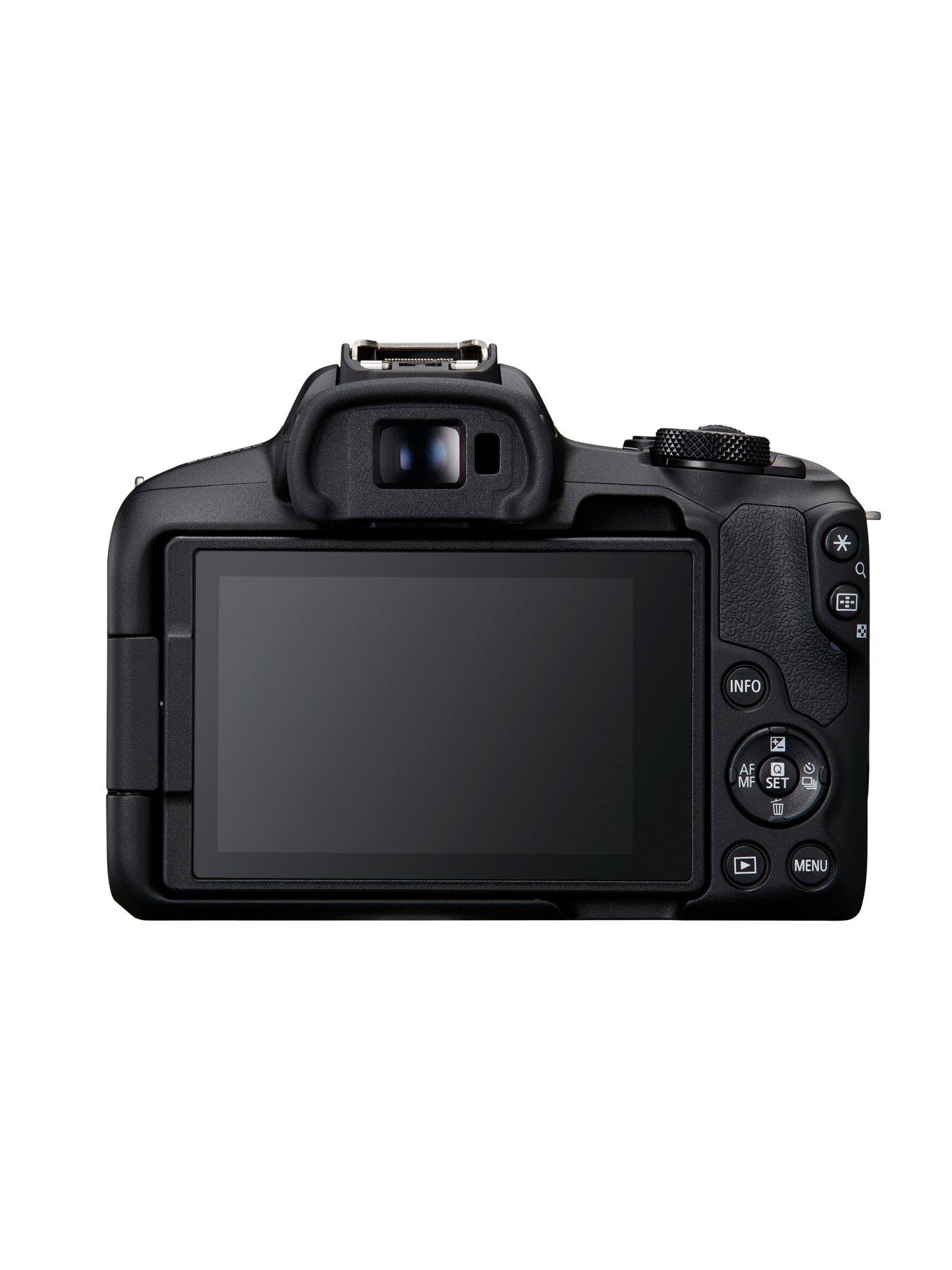 Image 6 of 6 of Canon EOS R50 Camera Kit inc RF-S 18-45mm Lens, 128GB SD Card &amp; Neck Strap - Black