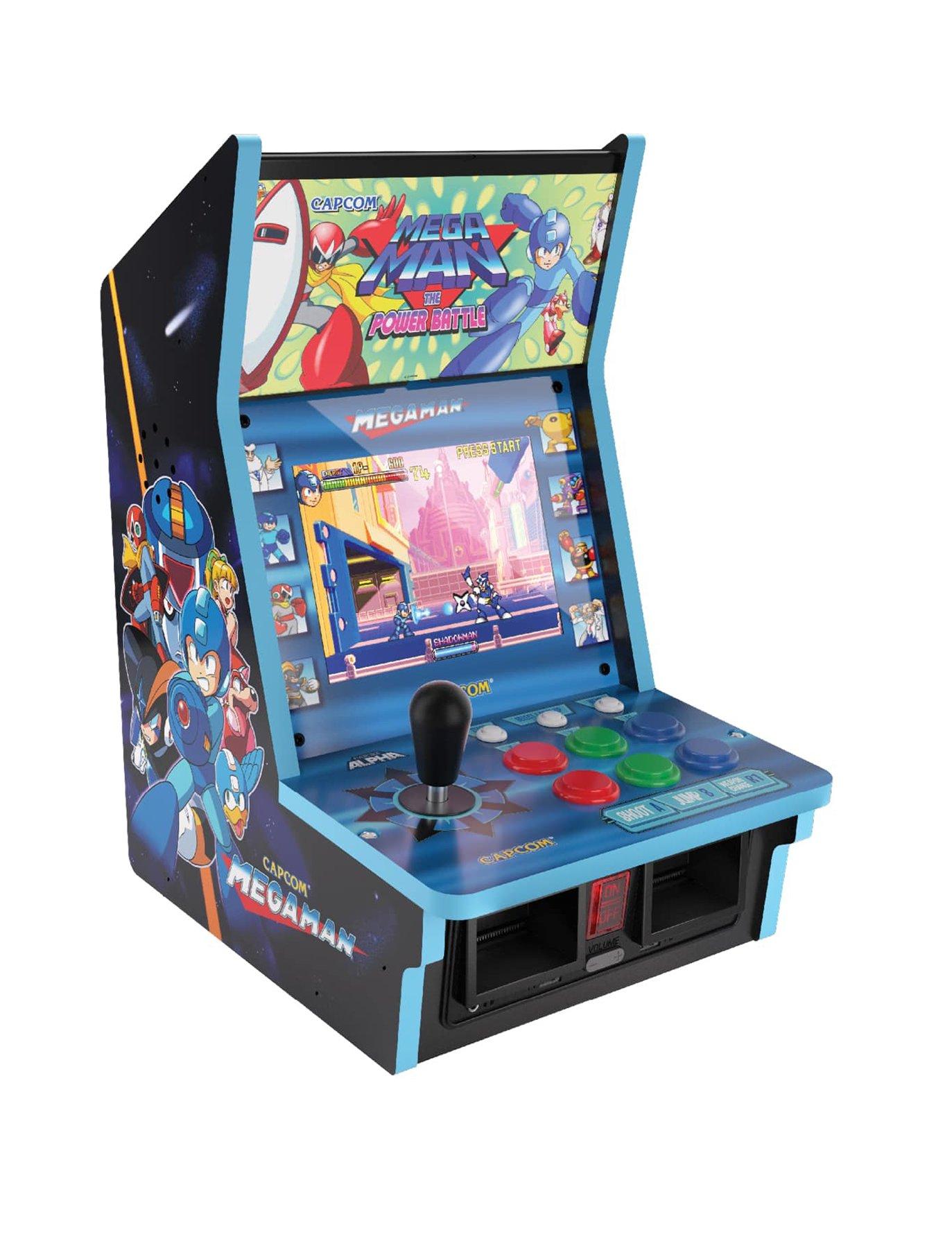 blaze-evercade-alpha-mega-man-bartop-arcadefront