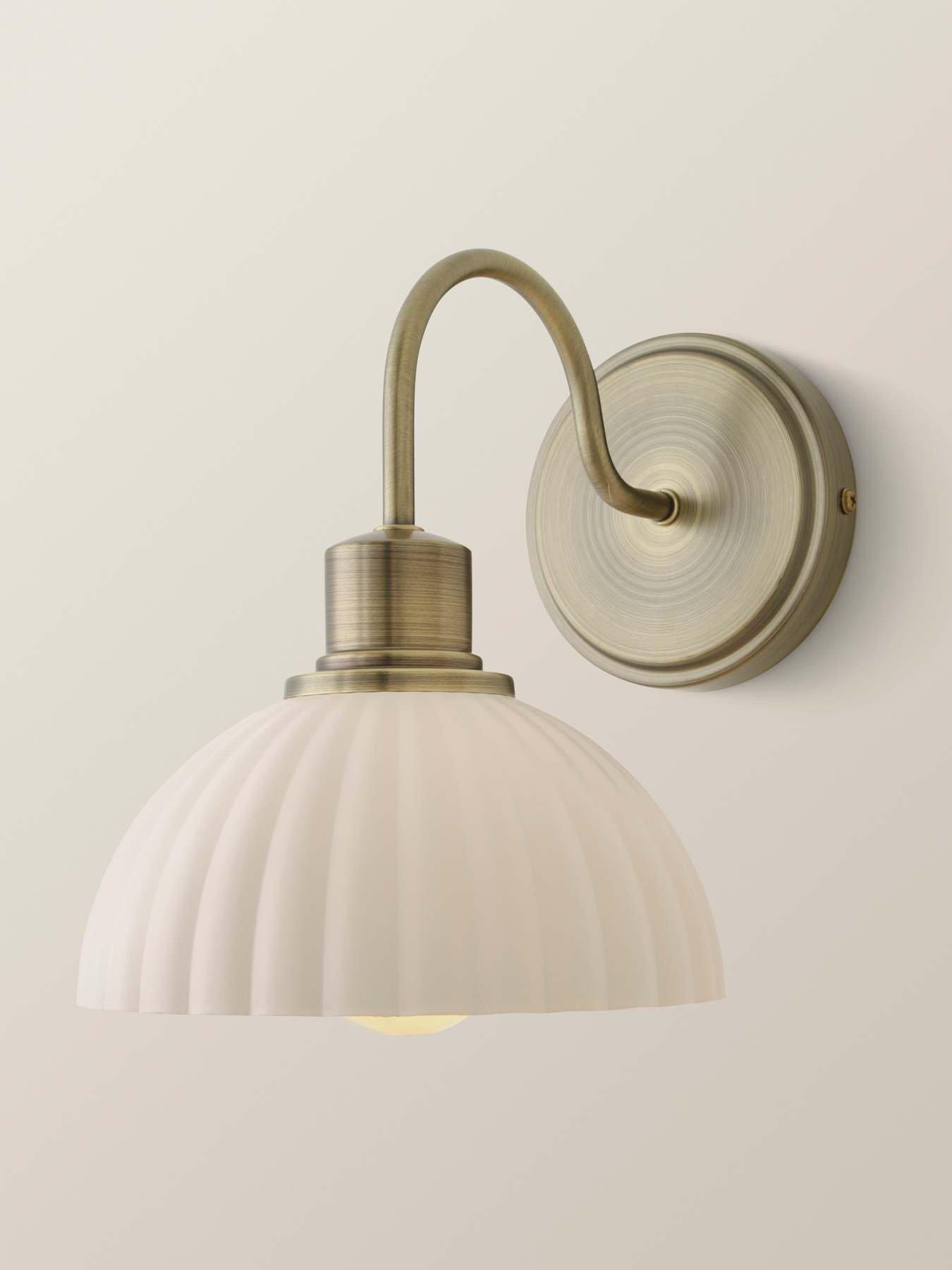 valuelights-bourton-brushed-gold-ribbed-dome-wall-light