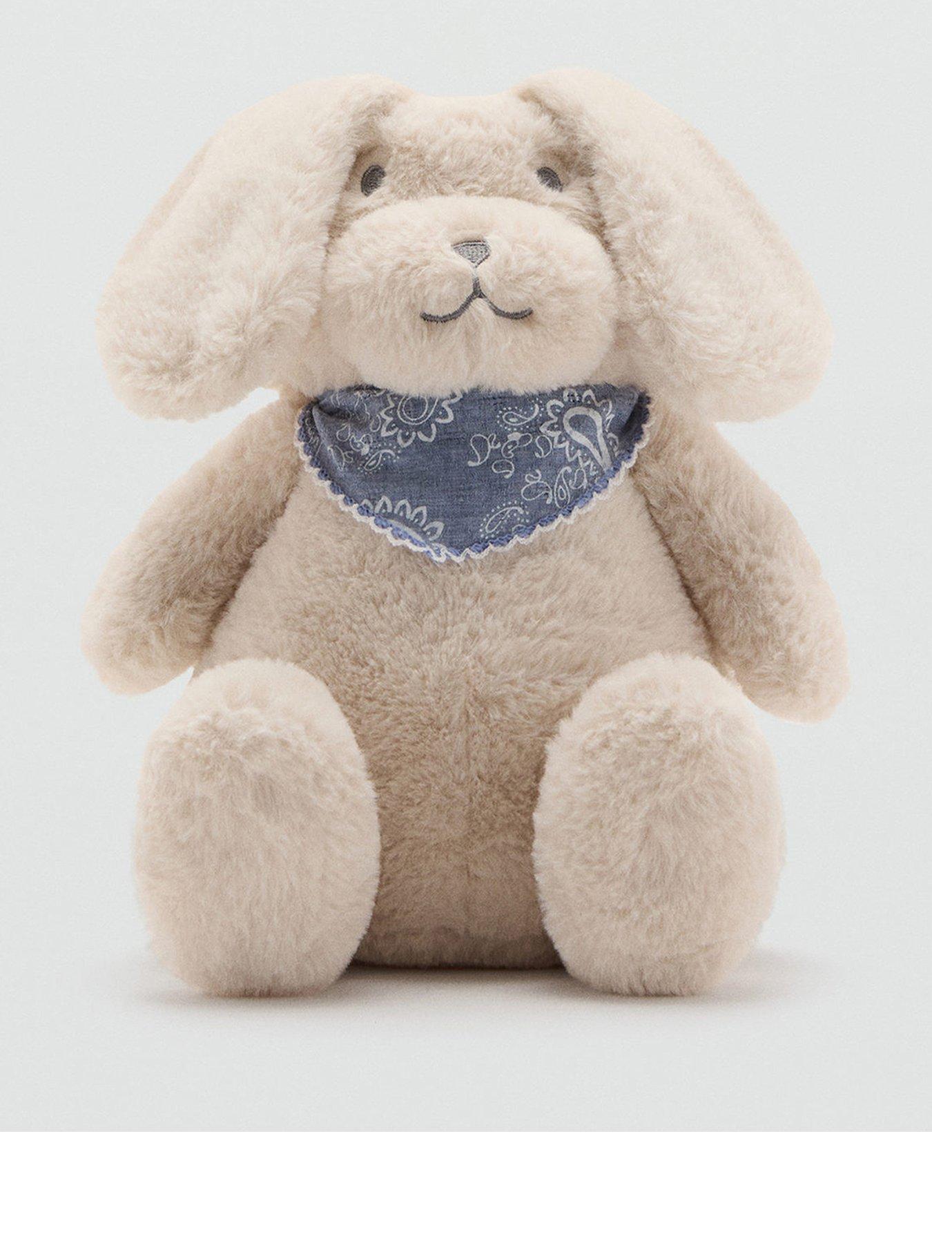 mango-younger-girls-fluffy-doggy-backpack-beigefront